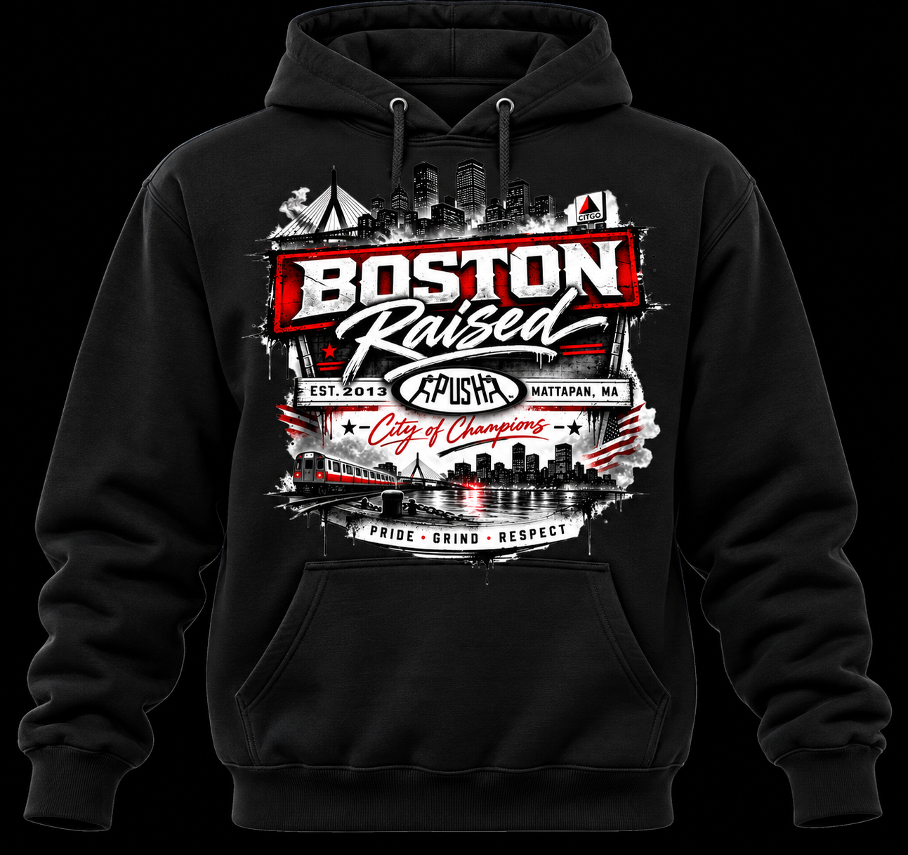Boston Raised Hoodie