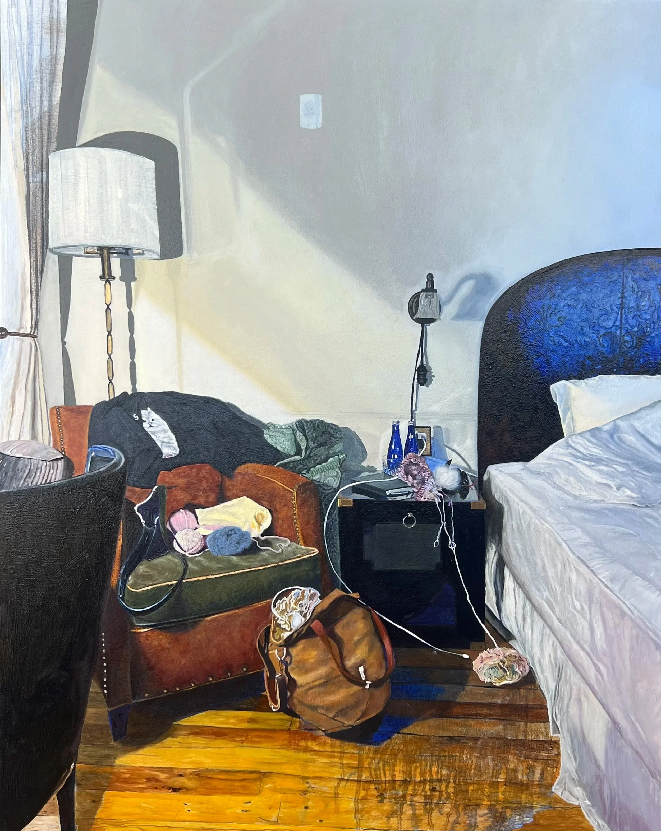 Interior NoMad
 
oil on panel 24 x 30   2026