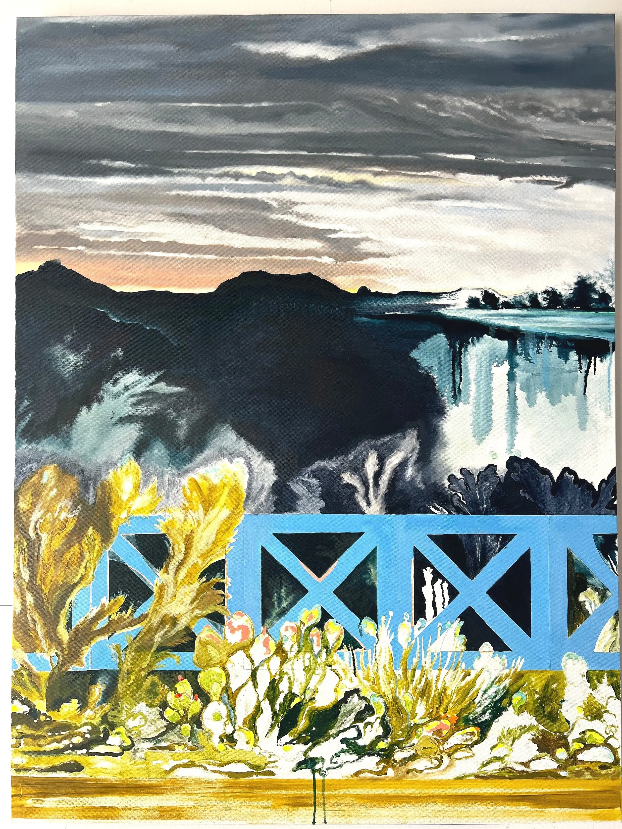 Paths That Cross Will Cross Again
 
Oil on canvas 48 x 48   2025
