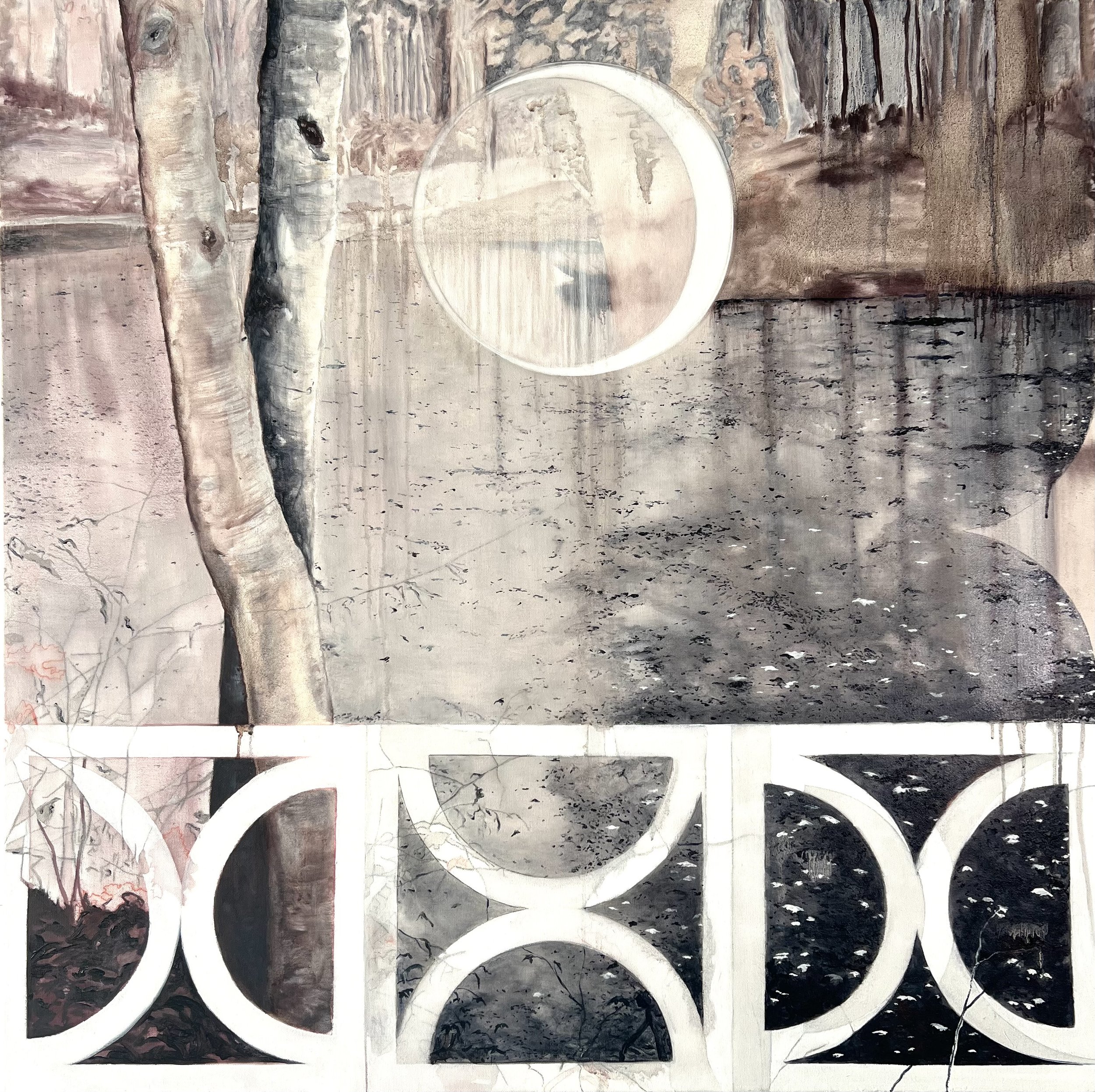 Quand Reviendras Tú?
 
Oil on canvas 46 x 46 2026