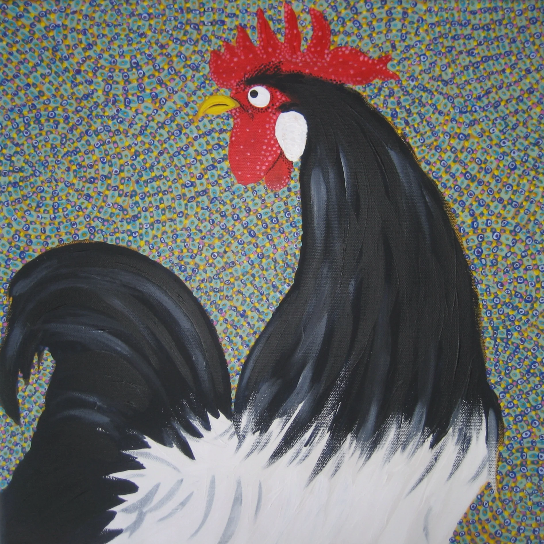  Please clink link below for pricing   https://claire-gardner.squarespace.com/new-products/looking-back-rooster  