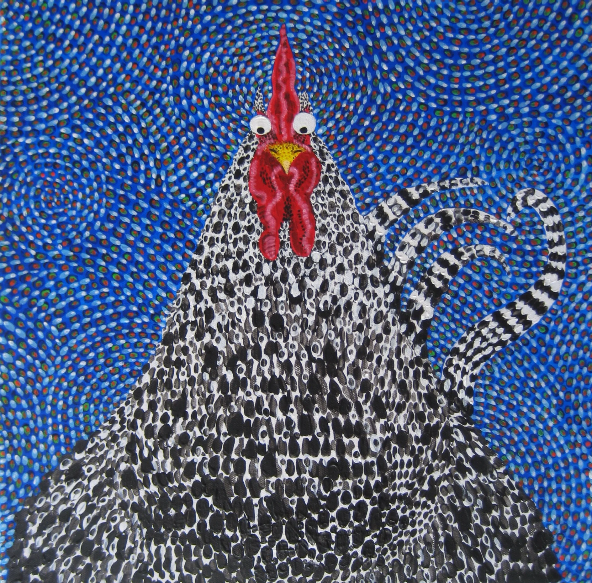  Please click link below for pricing   https://claire-gardner.squarespace.com/new-products/straight-ahead-rooster  