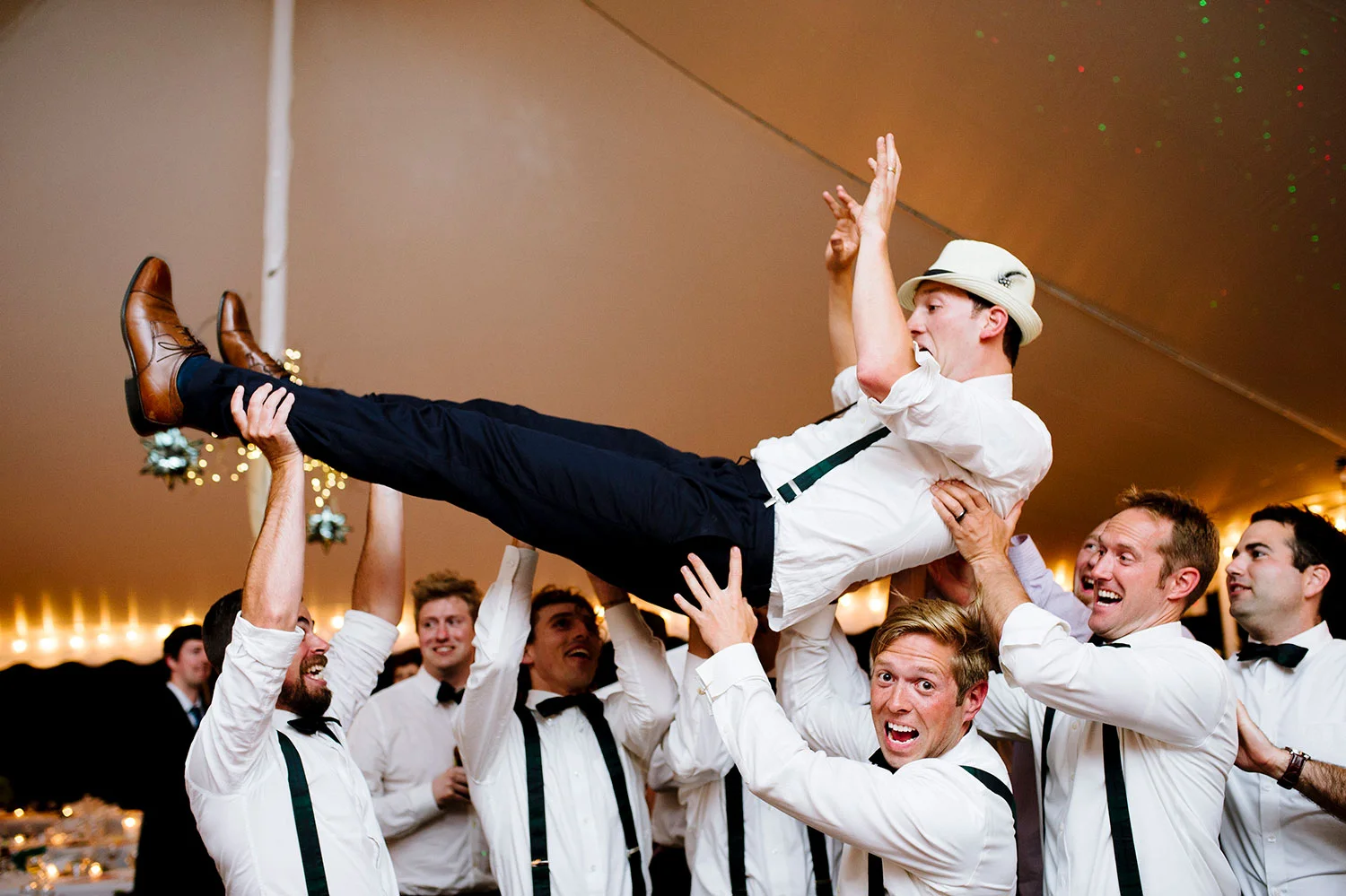 Dapper dudes at a Boston wedding