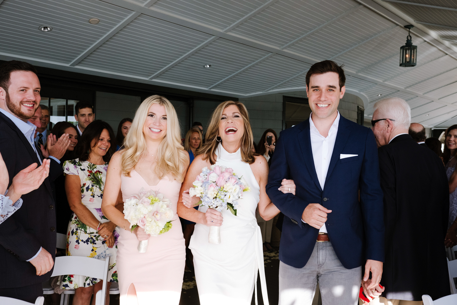 Bride_Processional_Corinthian_Yacht_Club_Wedding