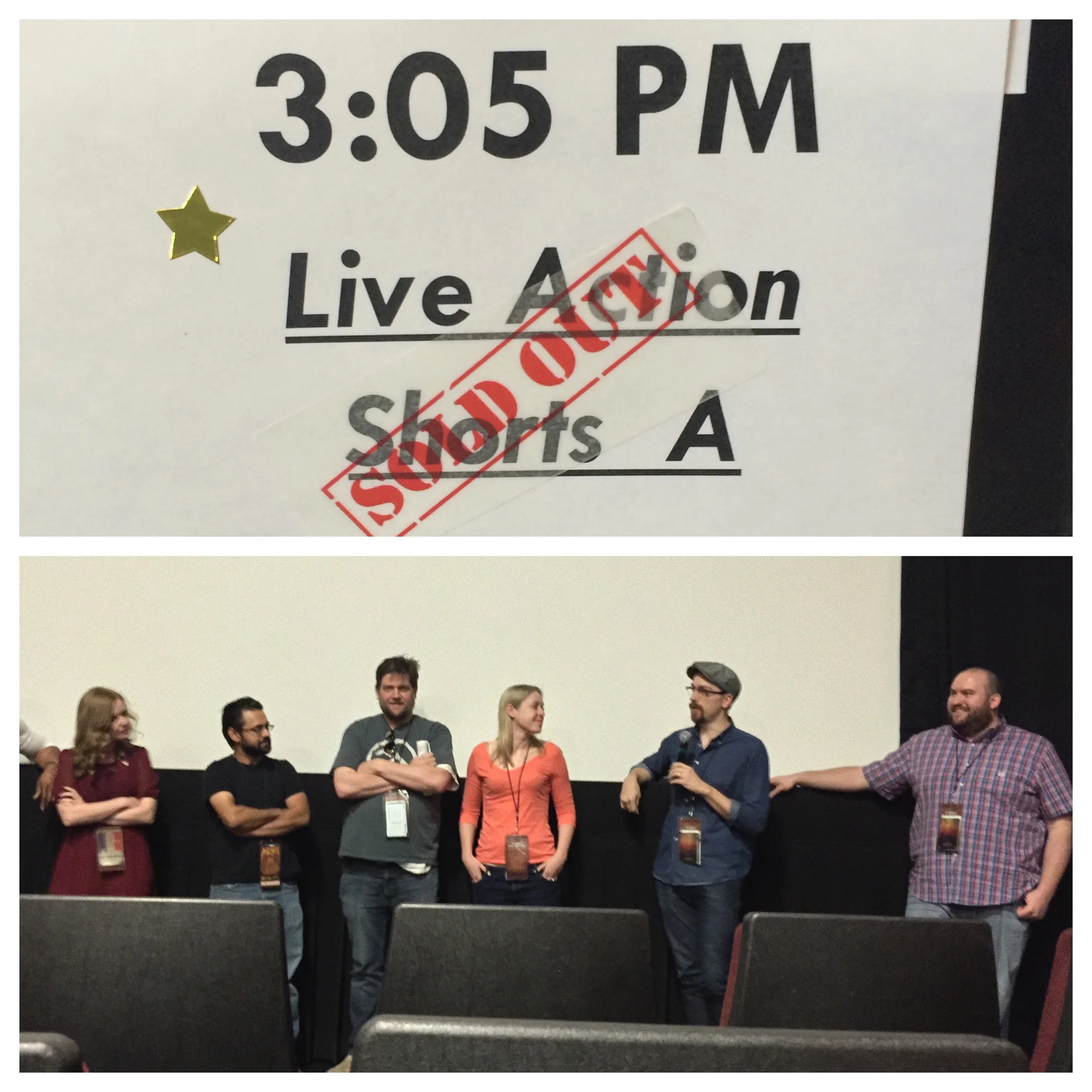 Team DLG (Trey and Chad McClarnon) doing the Q&A alongside Team LUCID (Marion Kerr, Kevin K. Shah, Zak Forsman, and Jamie Cobb)