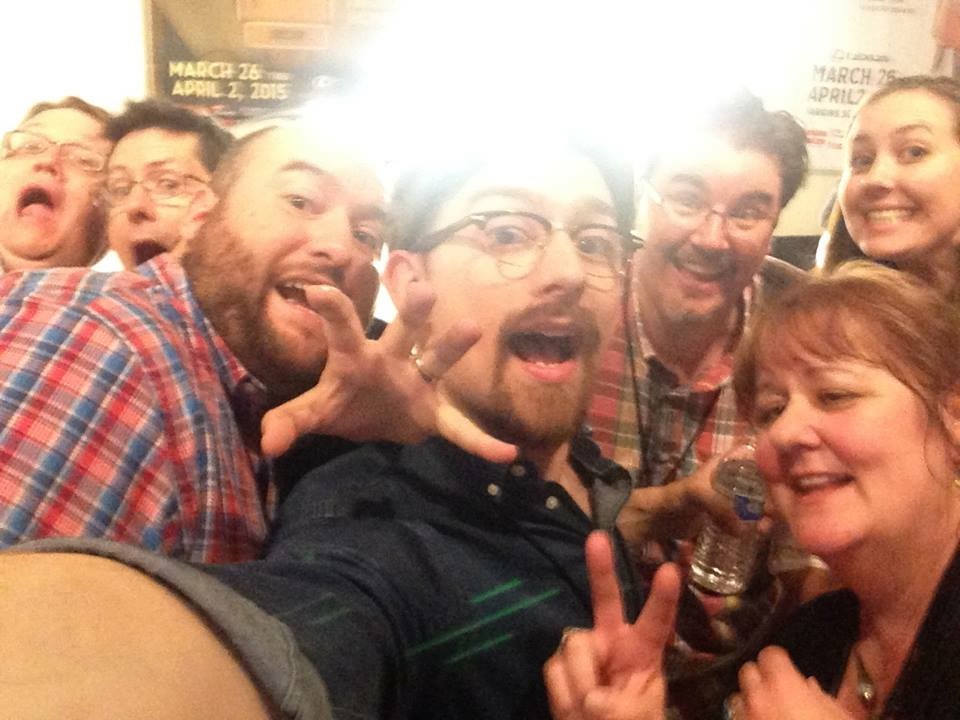 Party Pavillion madness with Team DLG, Laurie Smith, Greg Hall, Paul Osborne, Jason Carney, and Tiffany Hutson