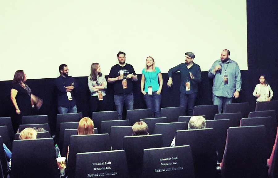 Q&A from our second screening, alongside Deb Hildebrandt (programmer and moderator extraordinaire), Team Lucid, and the young actress from Protocol.
