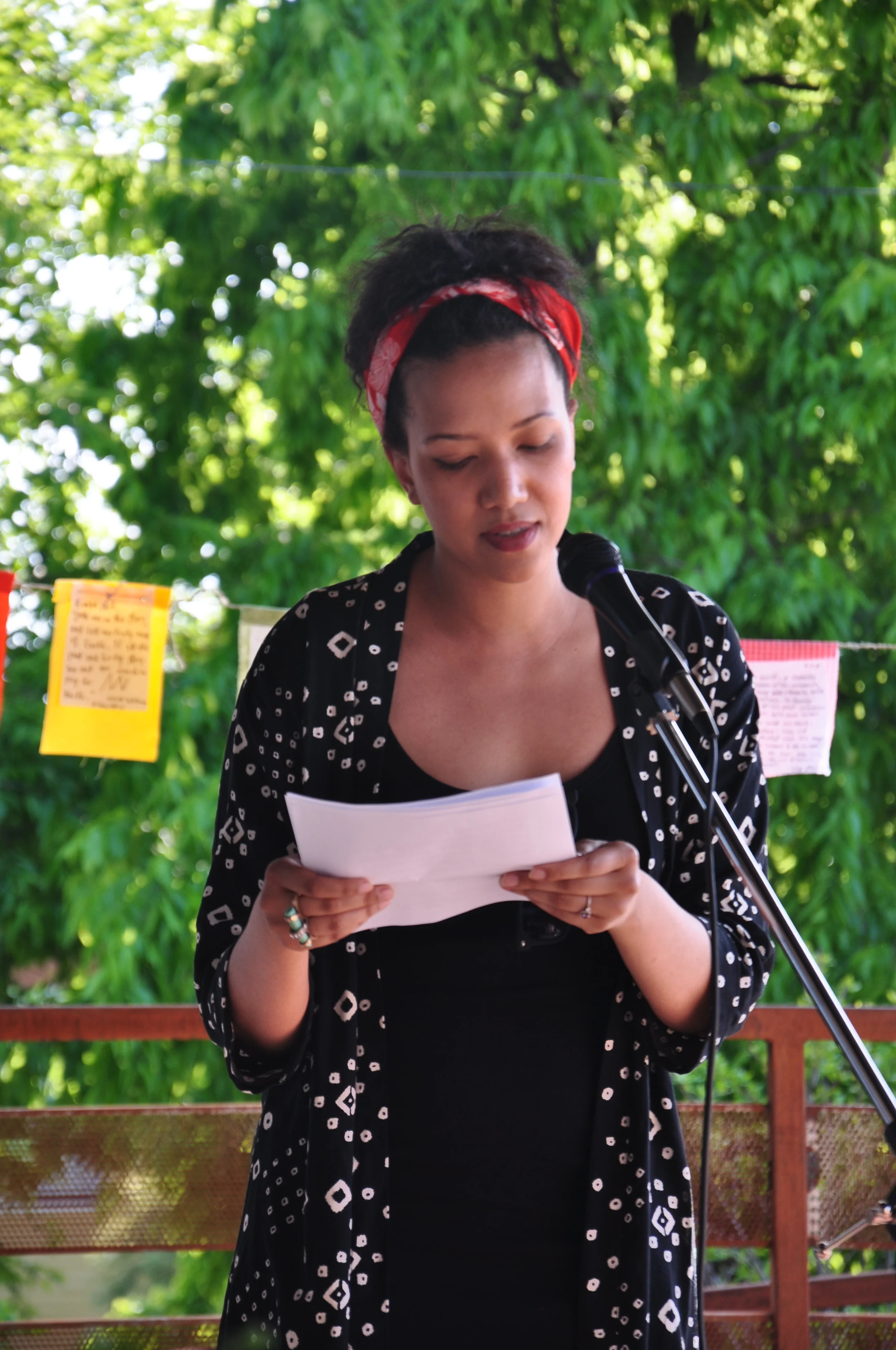 Porch POETree Reading
