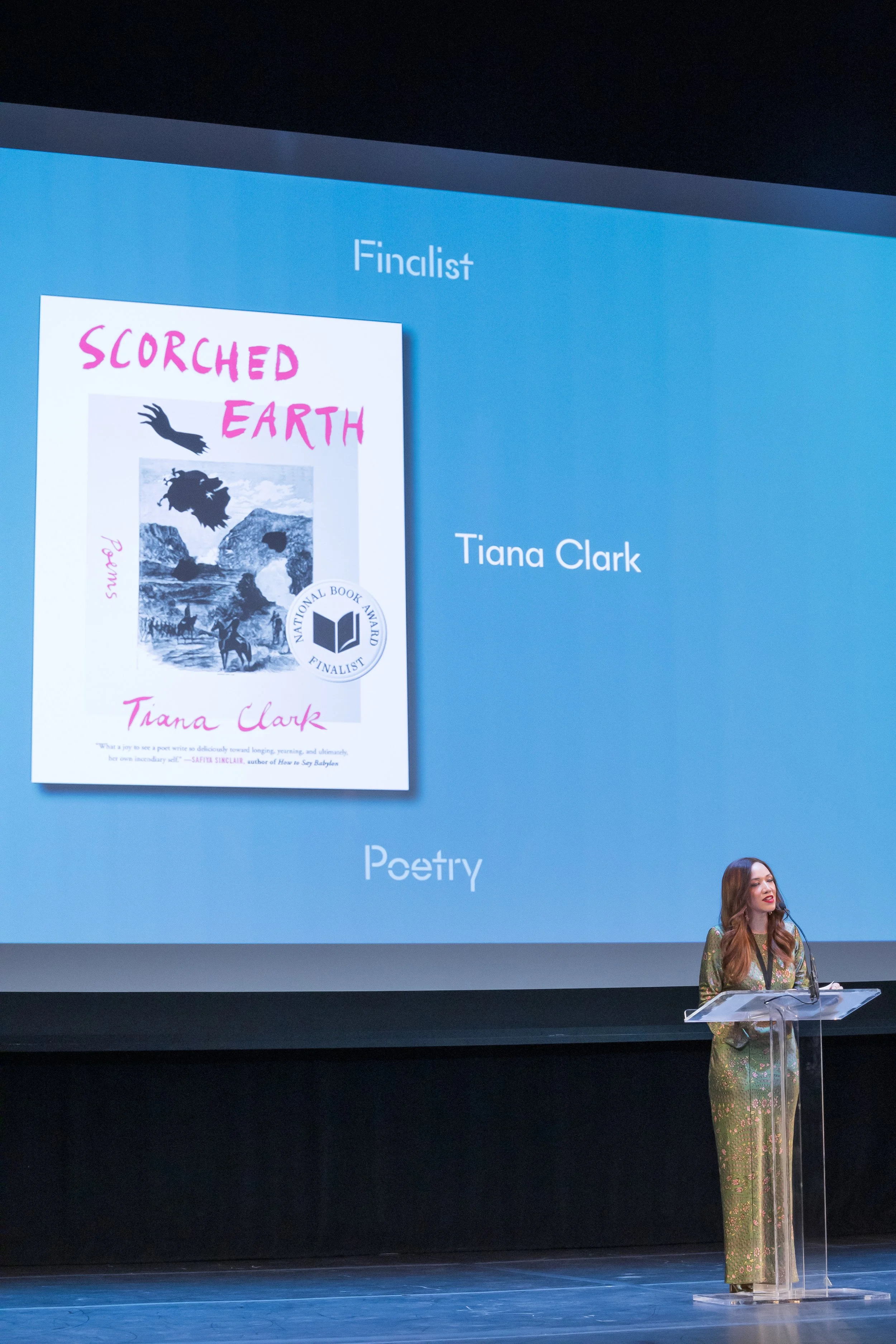  2025 Finalist reading for the National Book Awards 