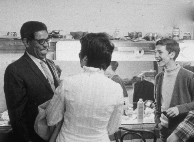 Dizzy Gillespie mentoring young jazz prodigy, Craig