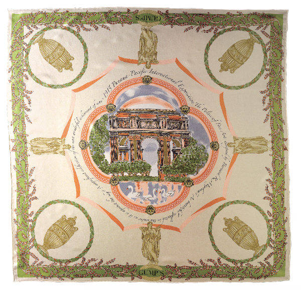 PALACE OF FINE ARTS SILK SCARF