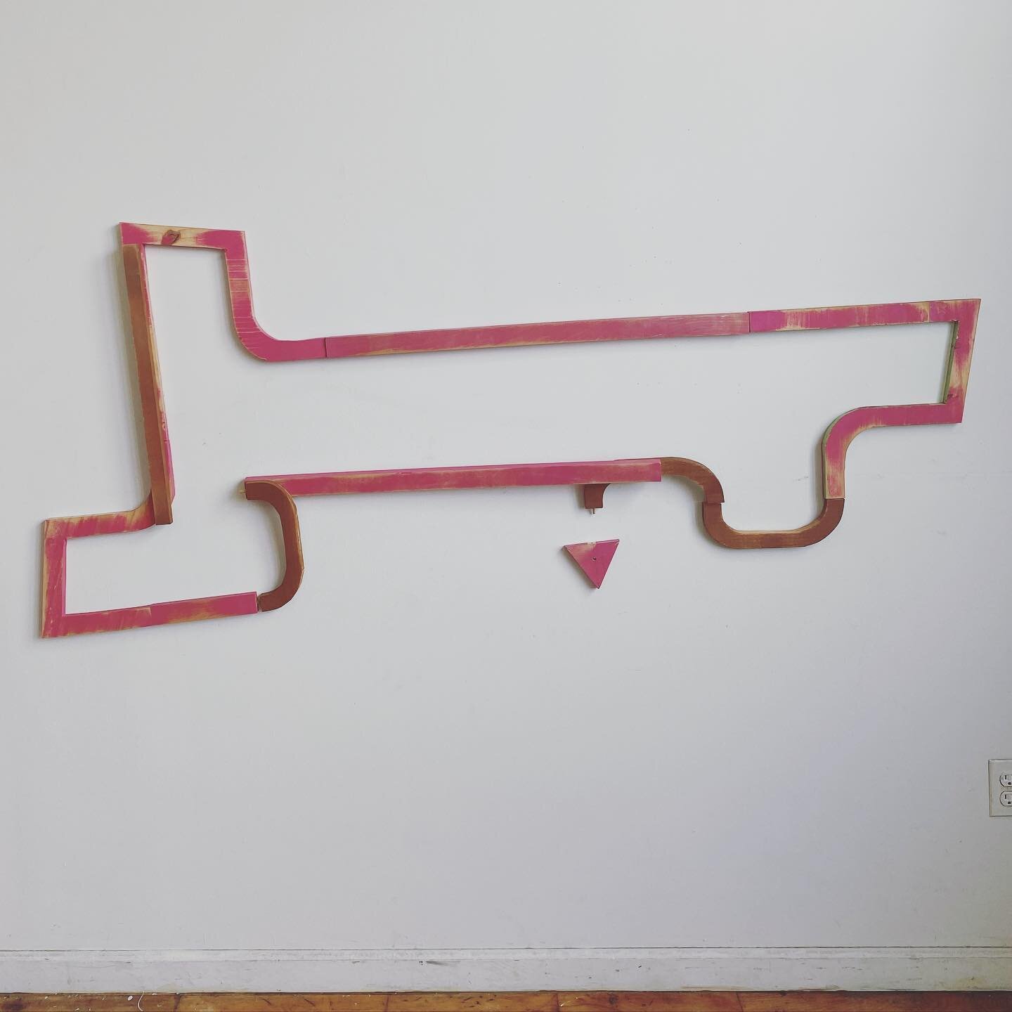 “Least Resistance”
32 x 70
Wood, Paint
2021