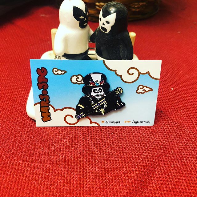 Thank you to @marj.jpg for this amazing pin! I was definitely a DBZ fan in my teen years, but Iβm always and forever a Papa Shango mark. So this was an absolute must have!