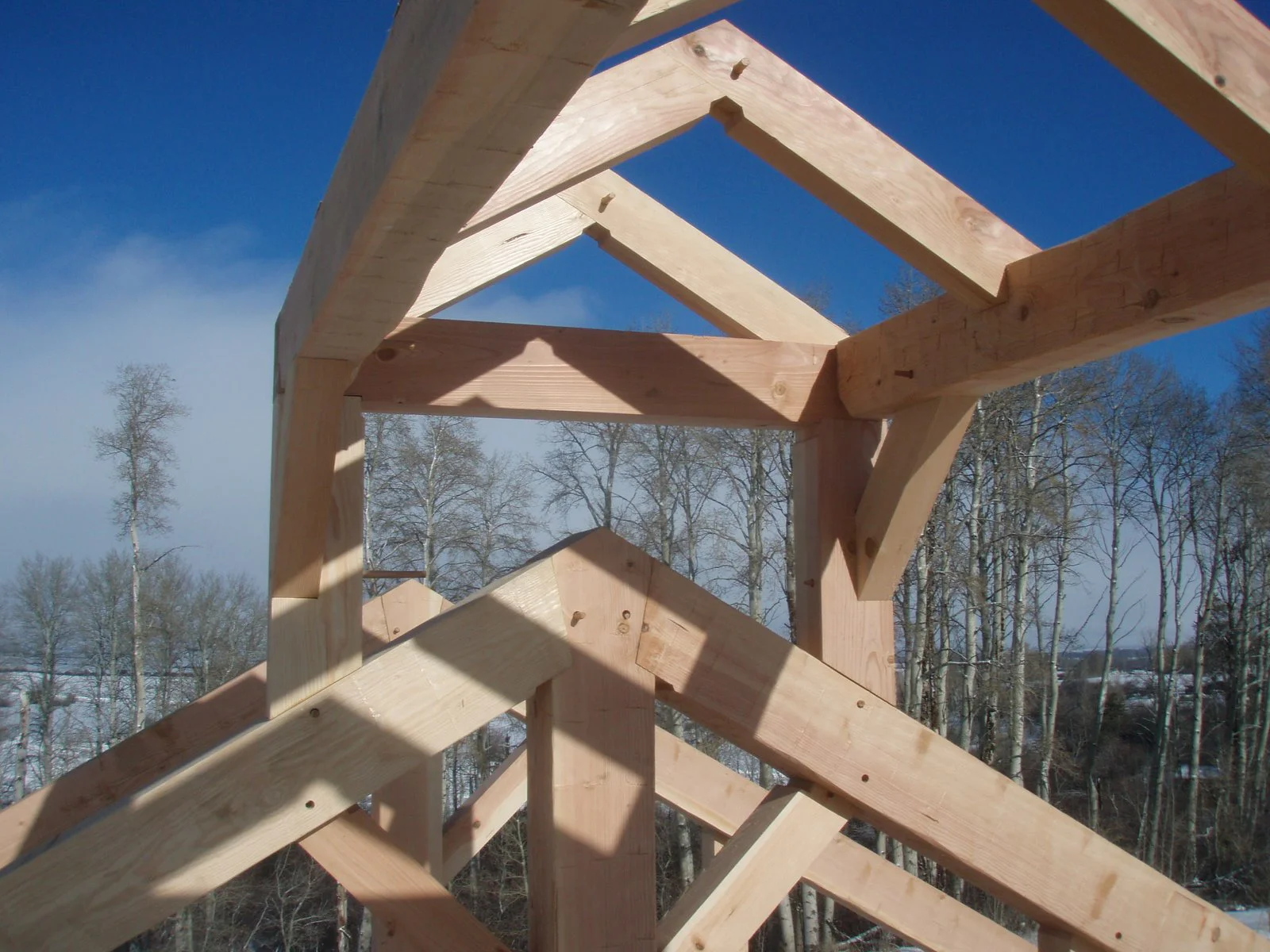 Victor, Idaho — Collin Beggs Design Build Timber Framing