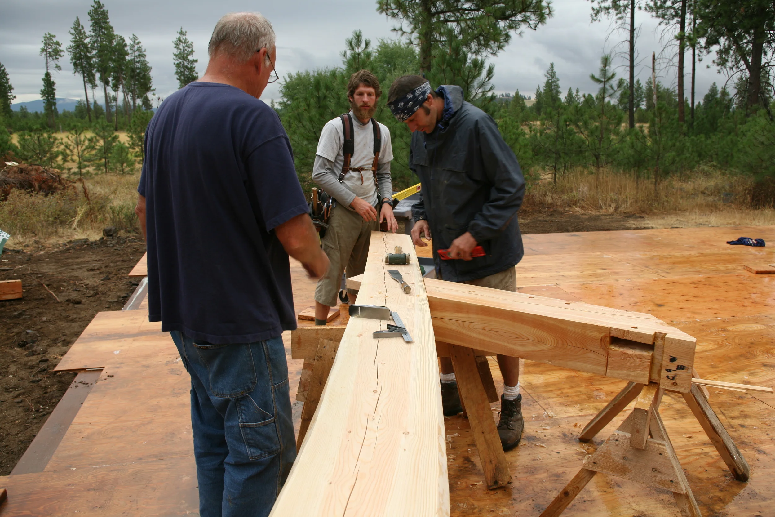 Spokane, Washington — Collin Beggs Design Build Timber Framing