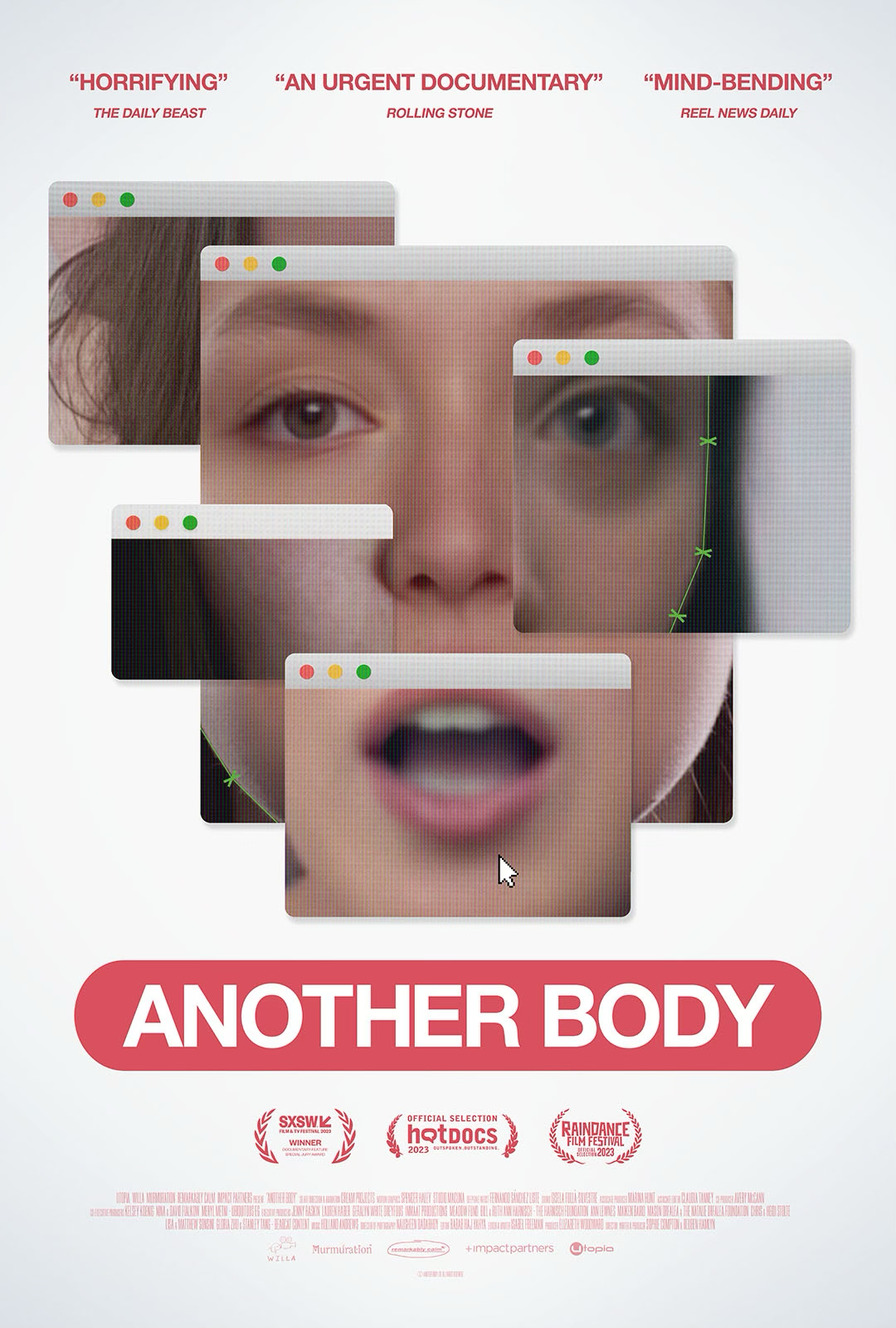 ANOTHER BODY (Editor, Writer) Directed by Reuben Hamlyn & Sophie Compton, Edited with Rabab Haj Yahya