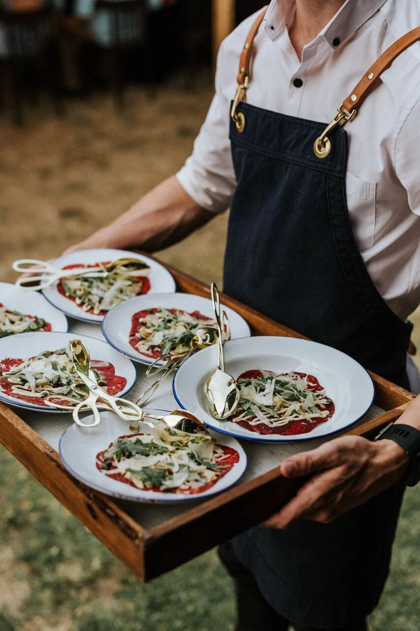 Beef Carpaccio - Marnie & Antony Wedding (Photo- Marnie Hawson) .jpg