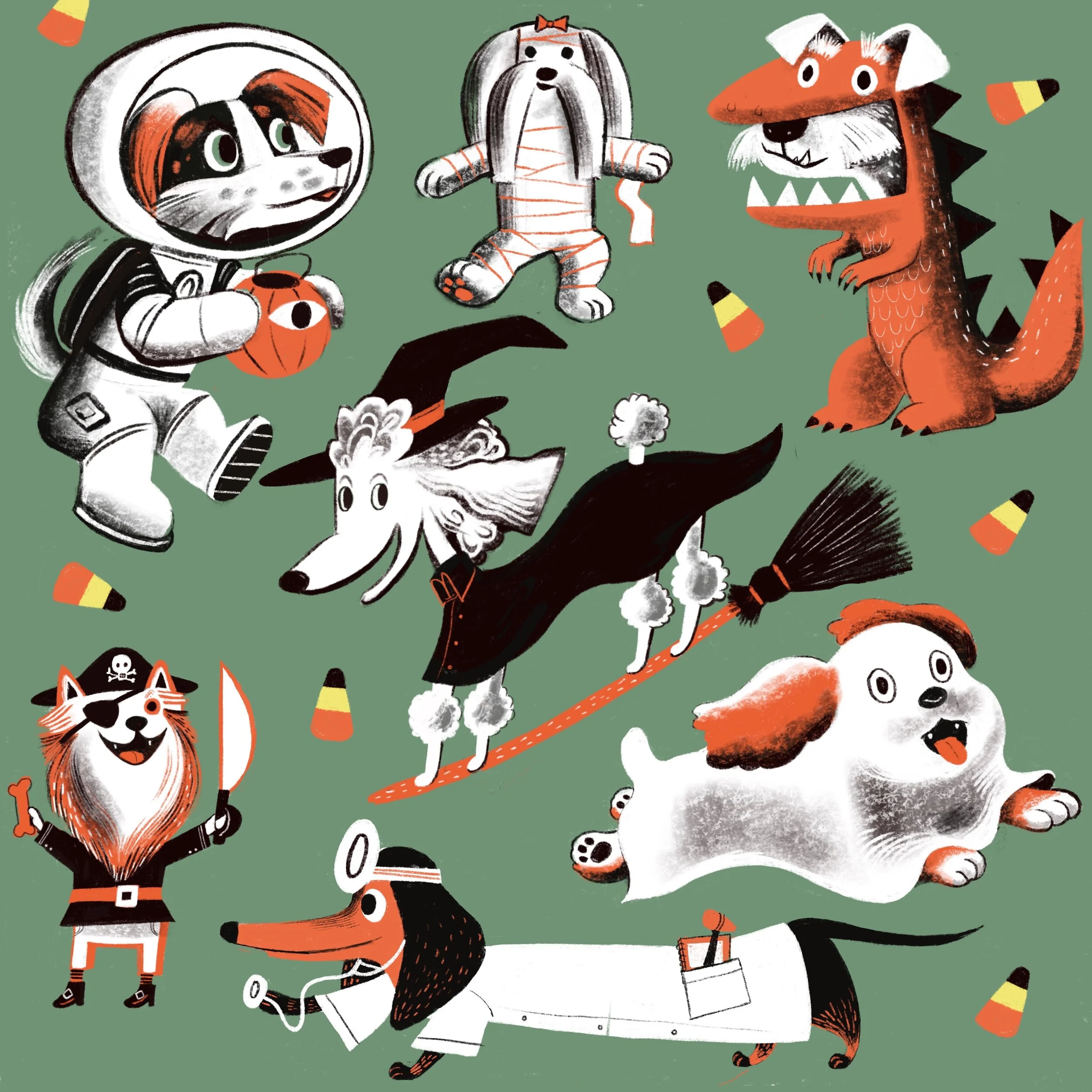 Halloween Dogs