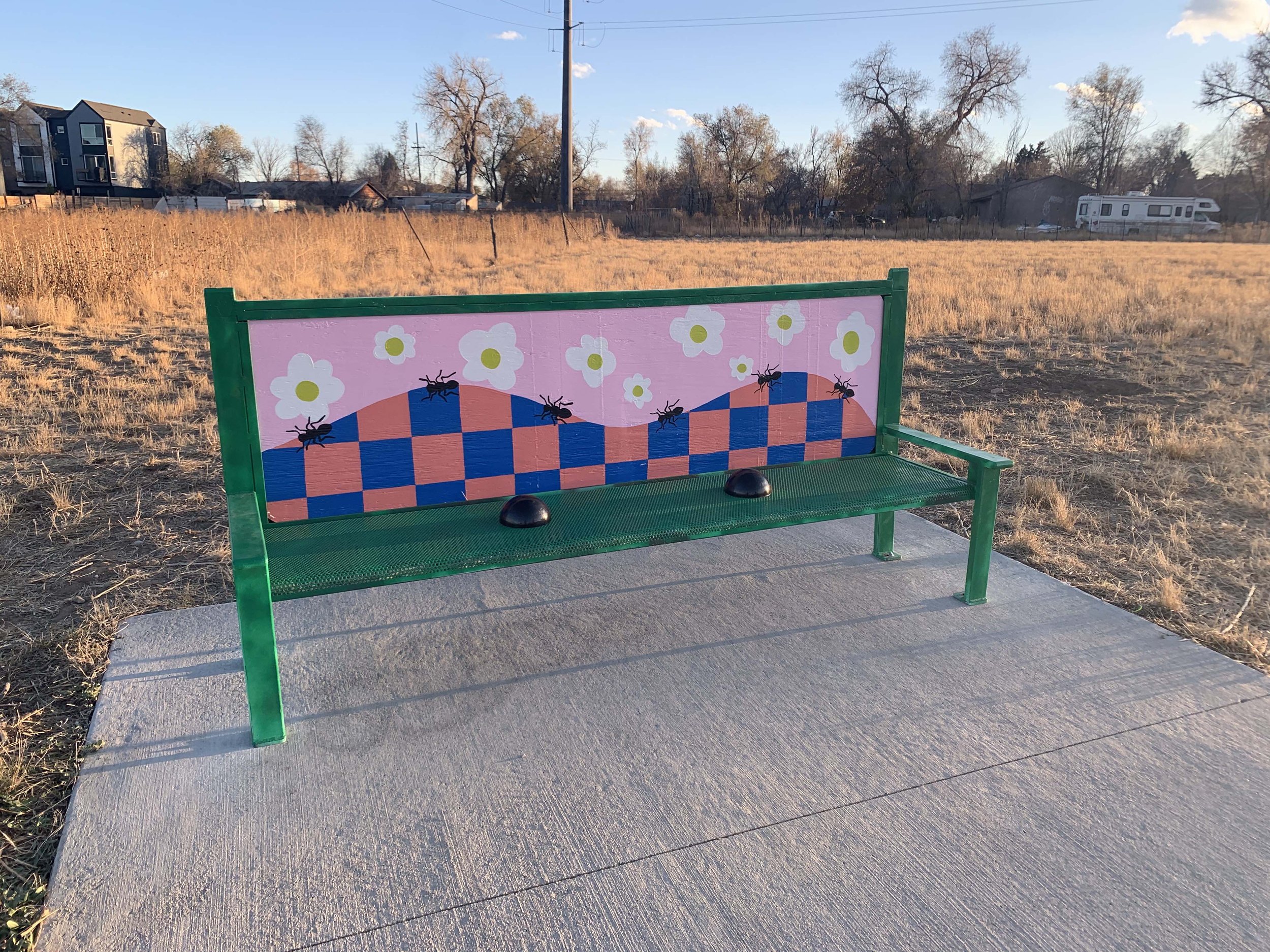 Community Park Bench 