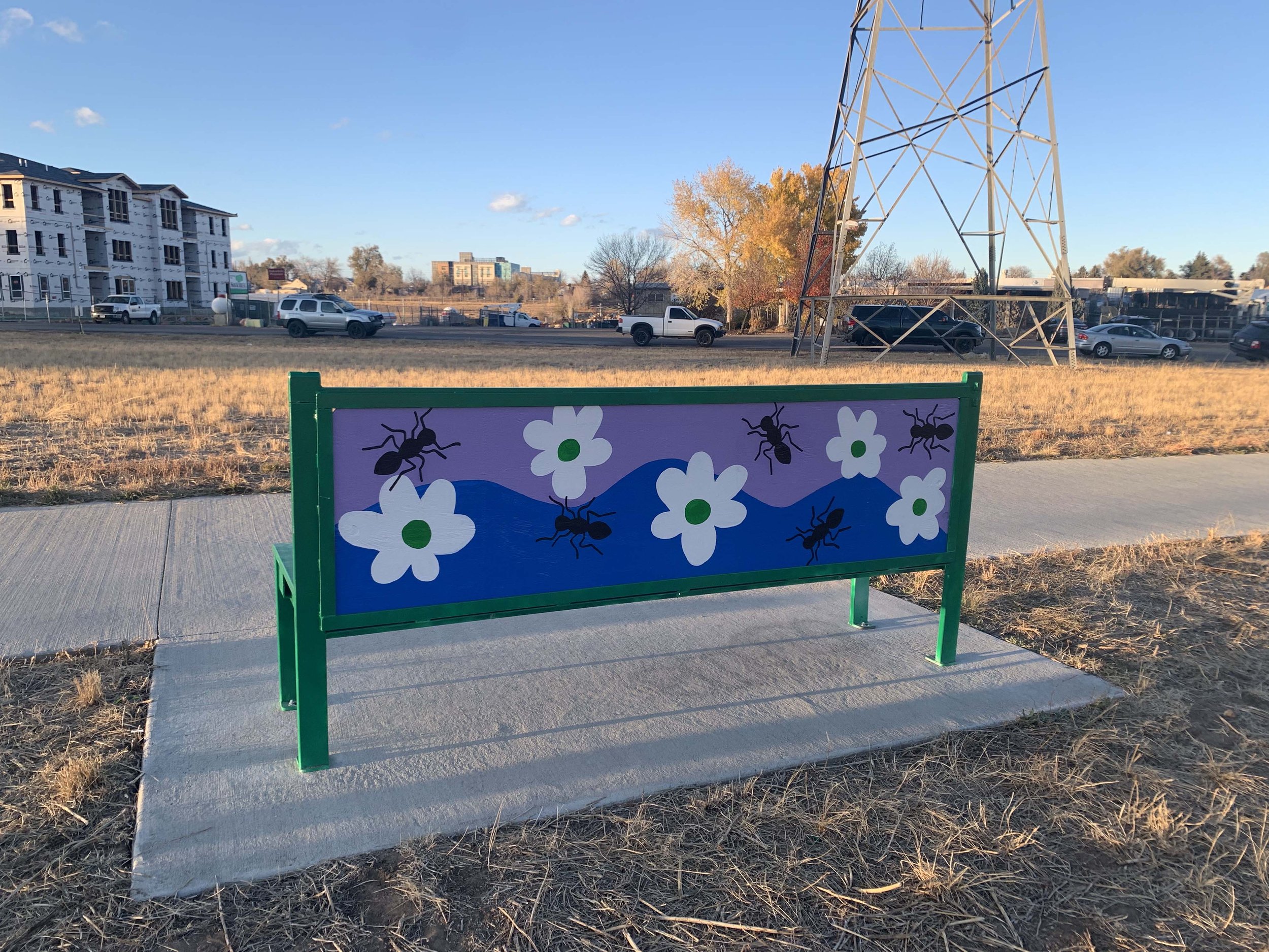 Community Park Bench 