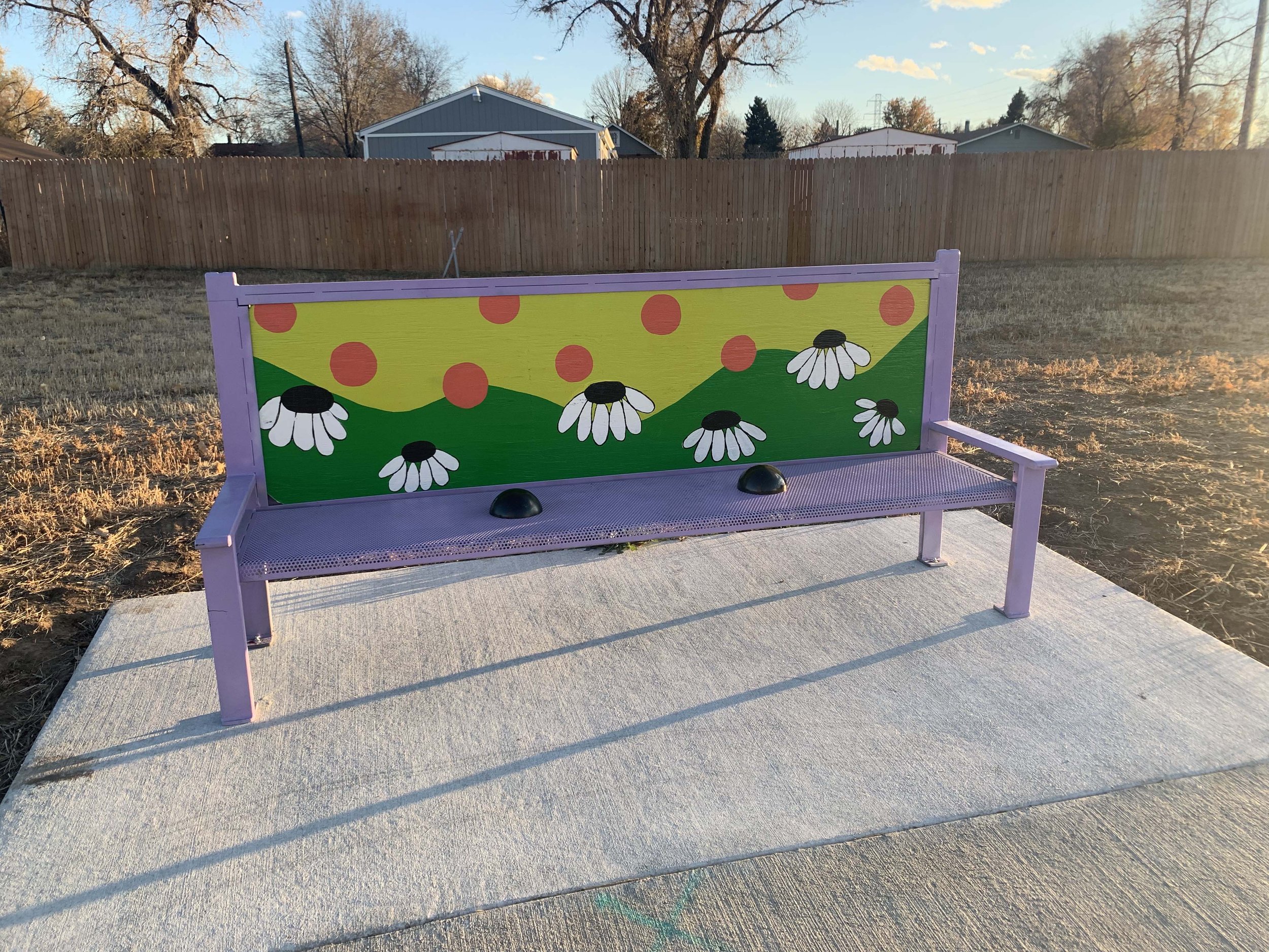 Community Park Bench 