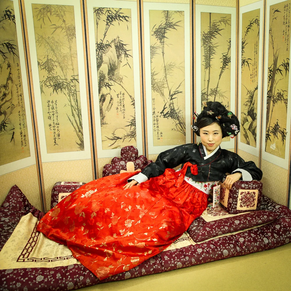 Hanbok Photoshoot at Goguan Studio in Seoul