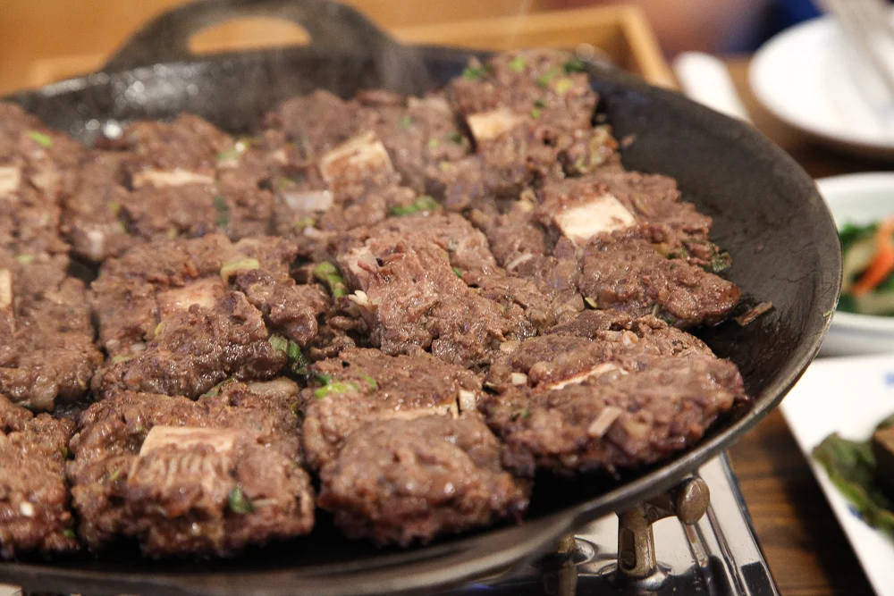 Tteok Galbi: Beef Patties in Damyang, Korea