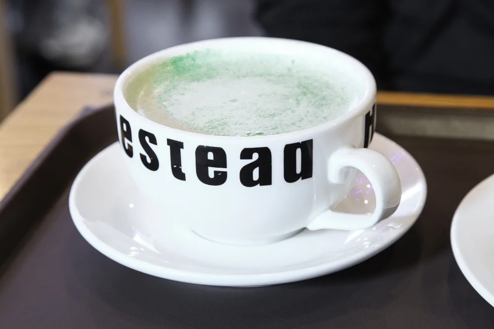 Broccoli Latte at Homestead Coffee and more