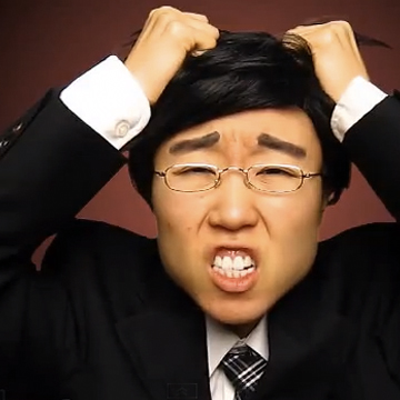 AJUSSHI works too much and sleeps too little. You can’t help but feel sorry for the guy. Buy him a shot of soju when you see him!