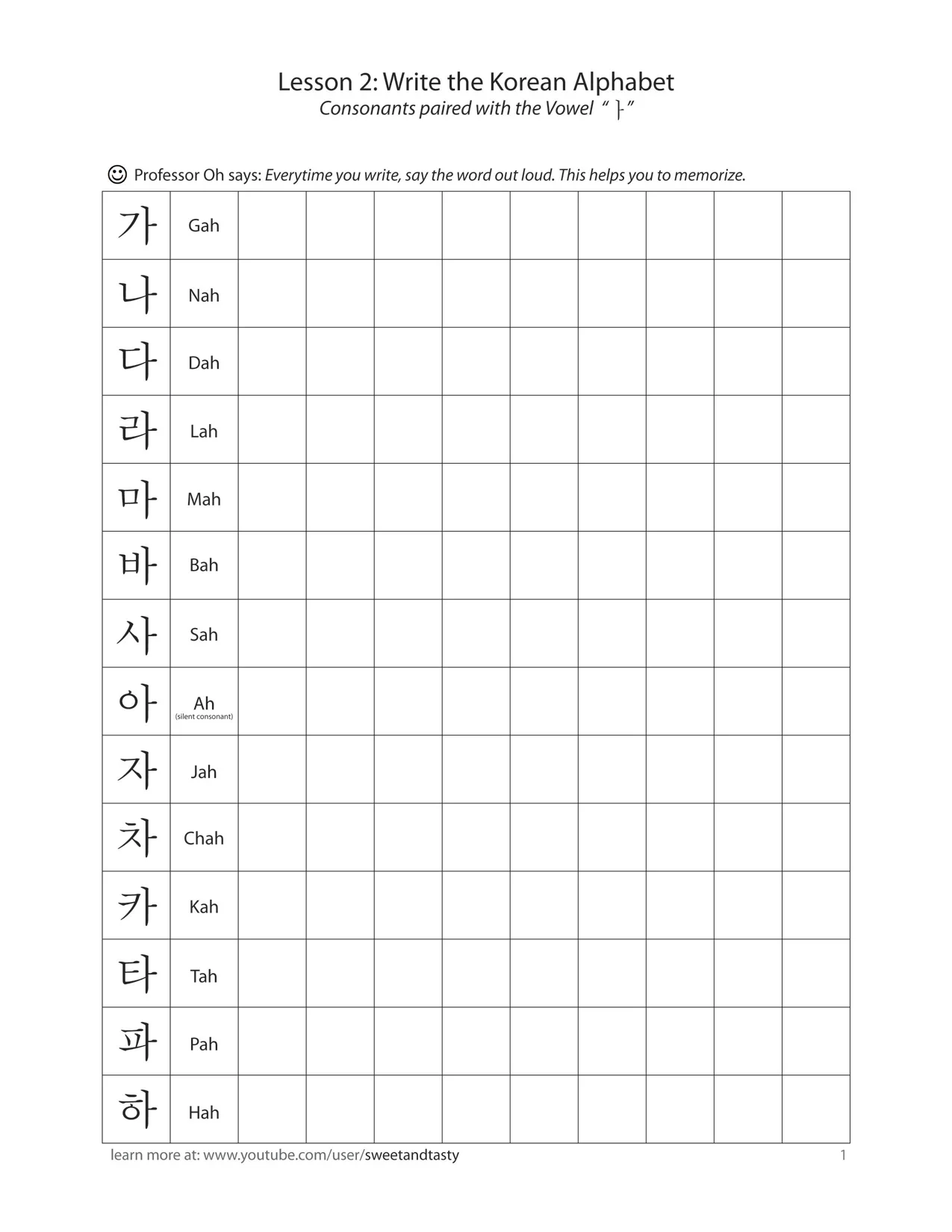 korean-lesson-2-write-the-alphabet-sweetandtastytv