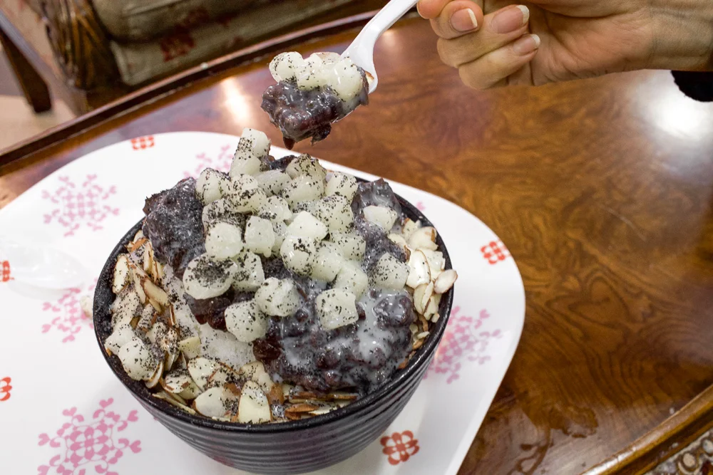 Korean Shaved Ice at Cafe Milan