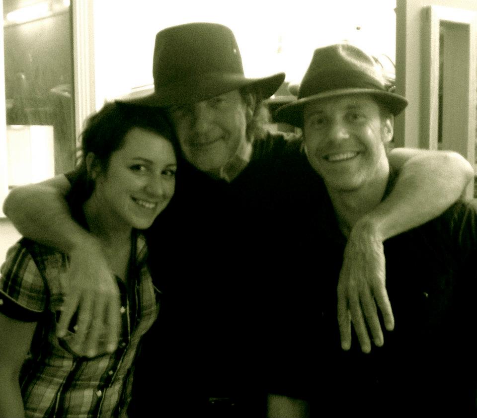 Backstage with Mr Tony Joe White!
