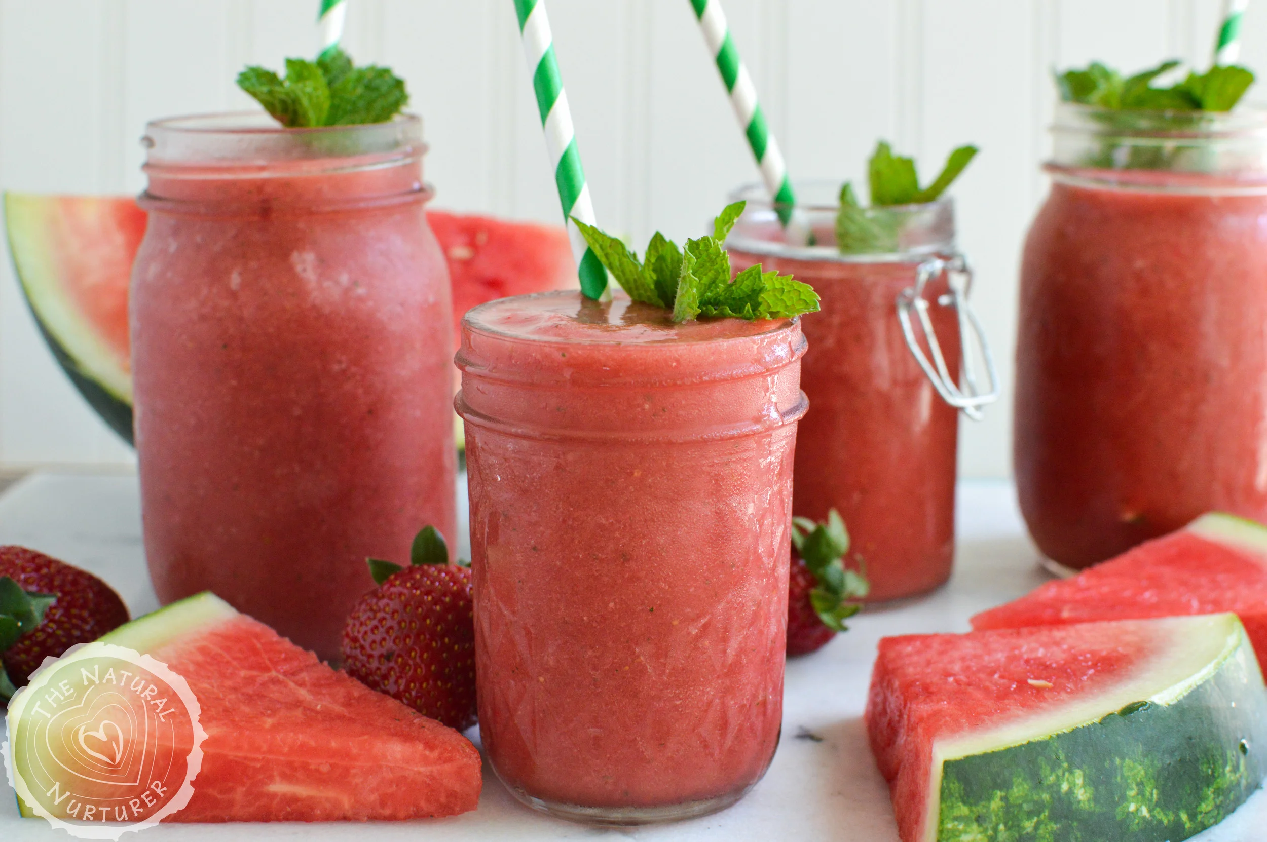 Watermelon Mint Slushies