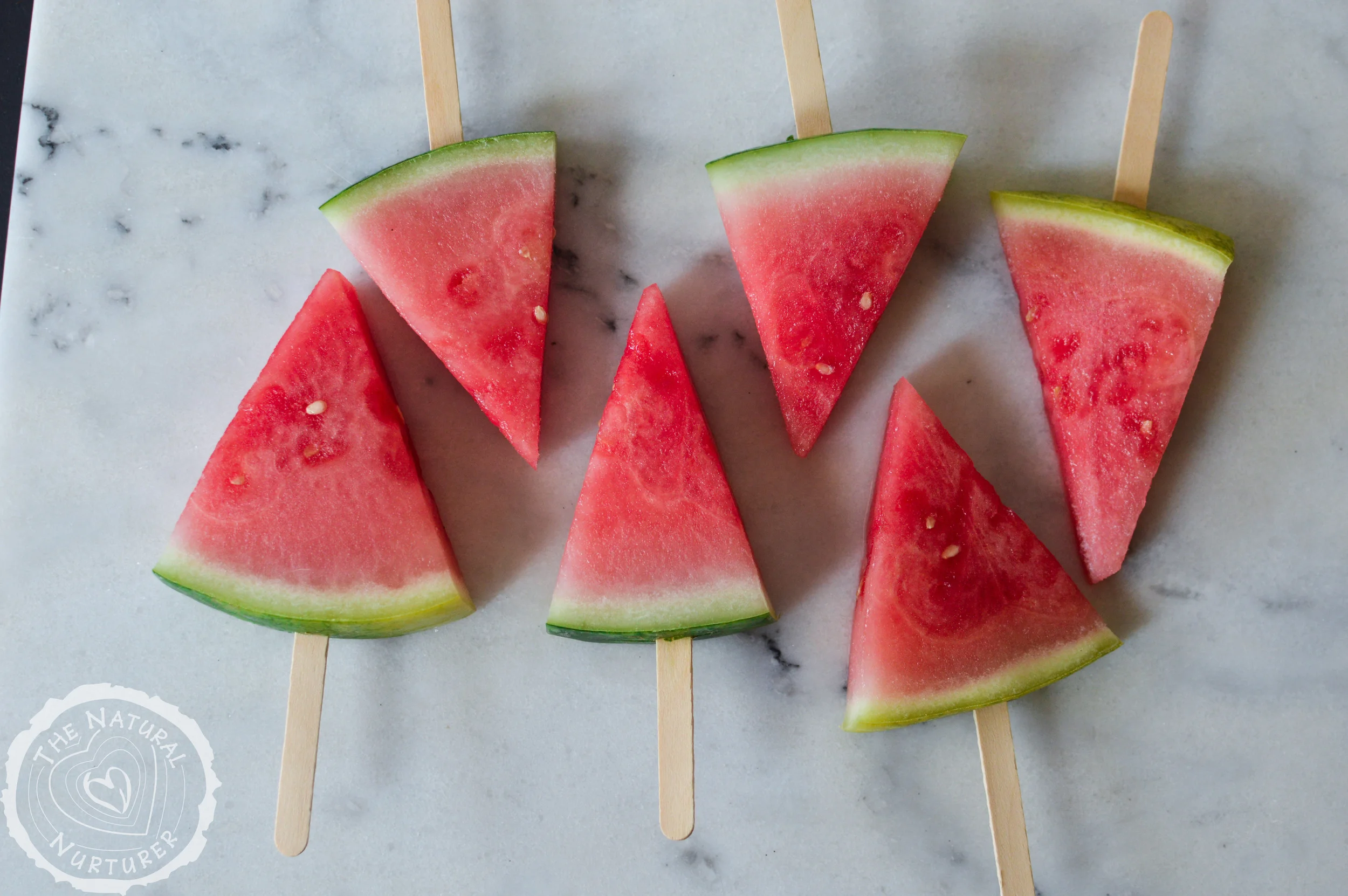 Frozen Watermelon "Popsicles"