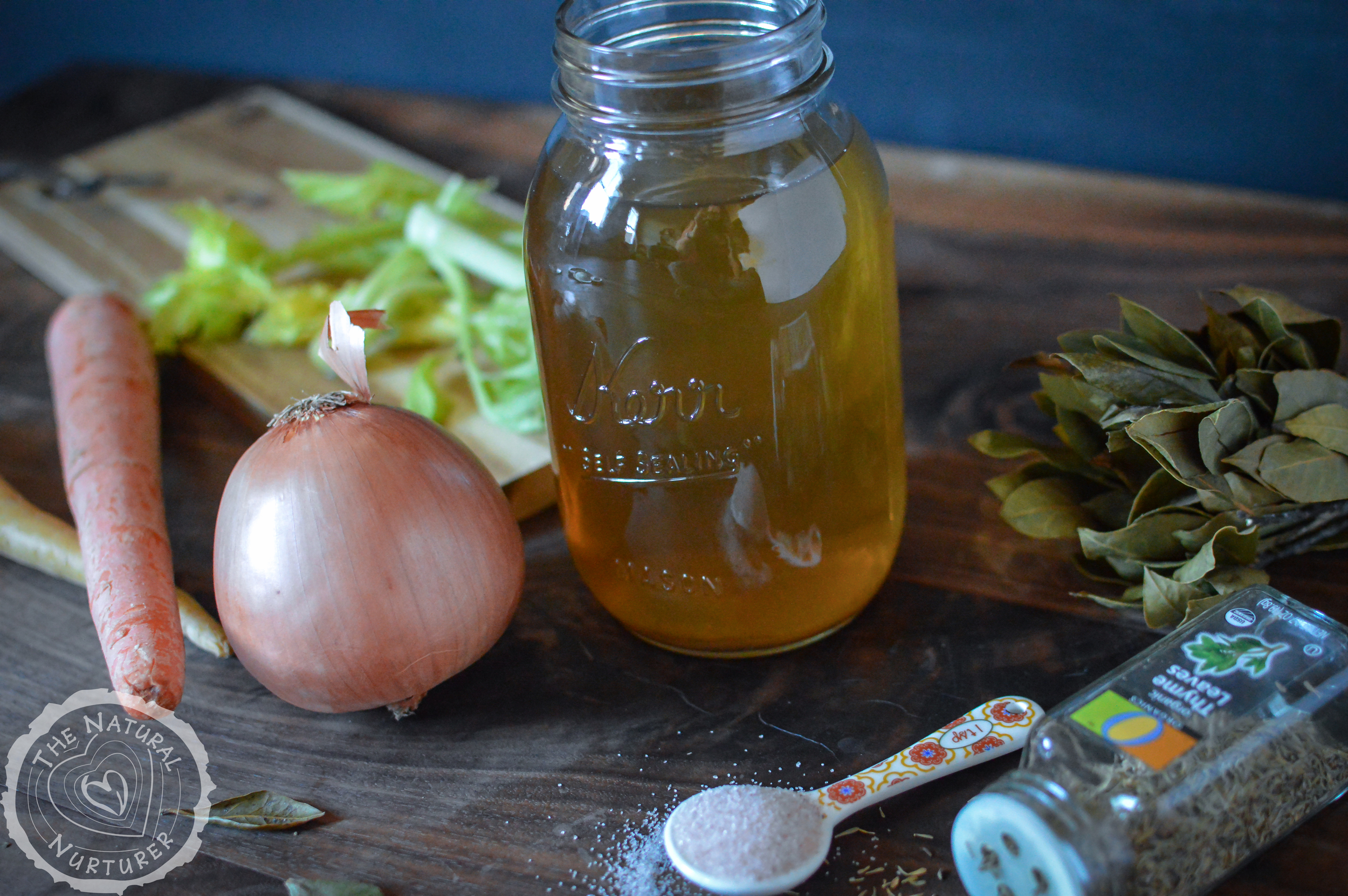 No-Waste Slow Cooker Vegetable Broth