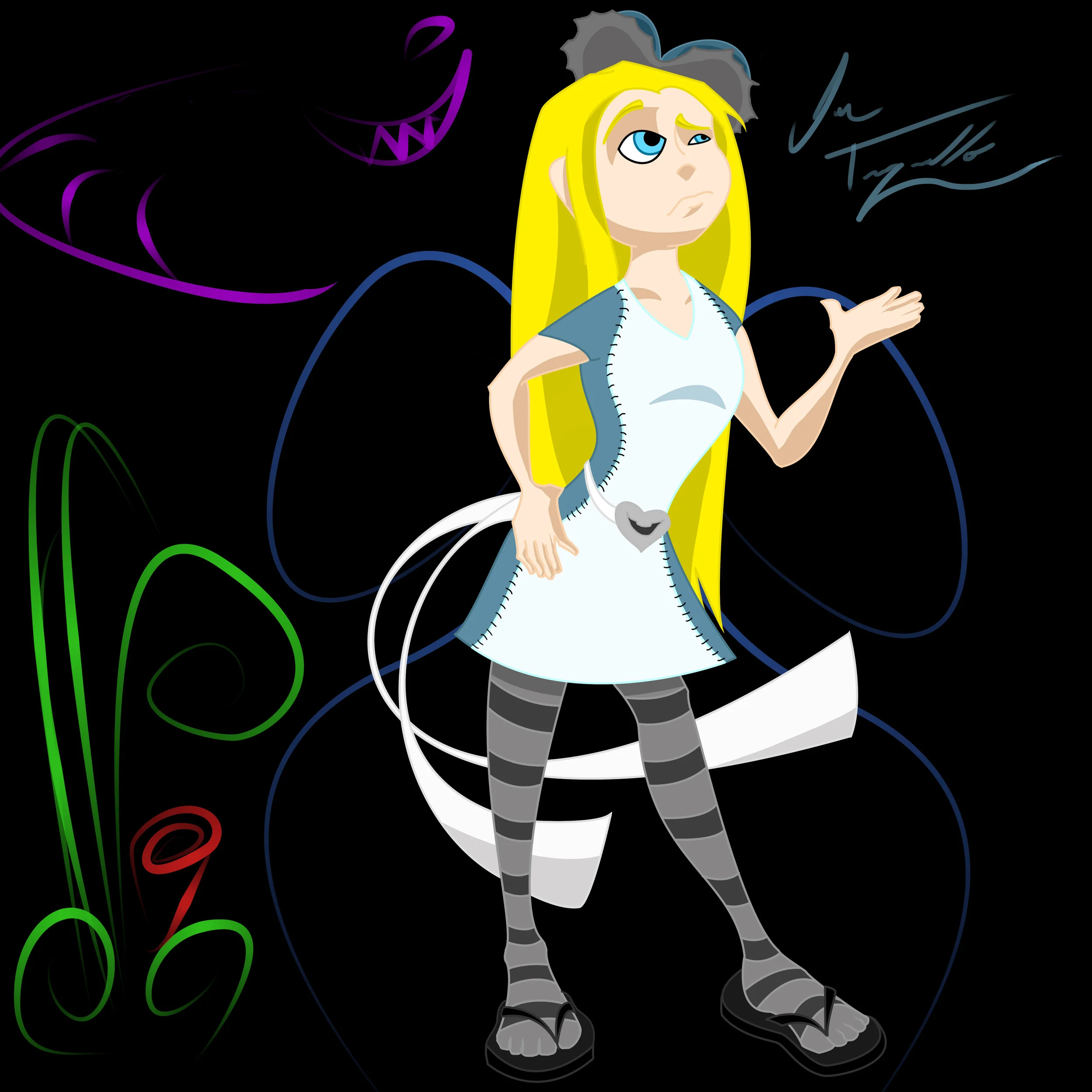 Ian's Alice Cartoon