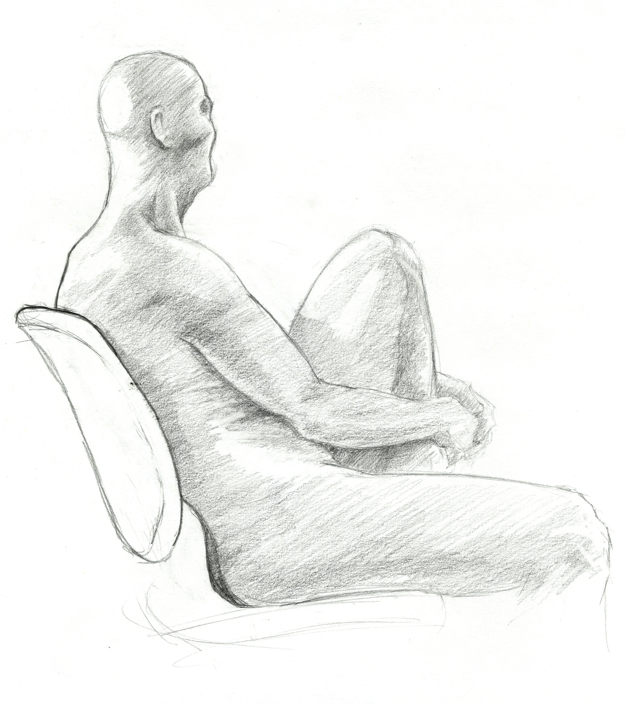 Man on chair 