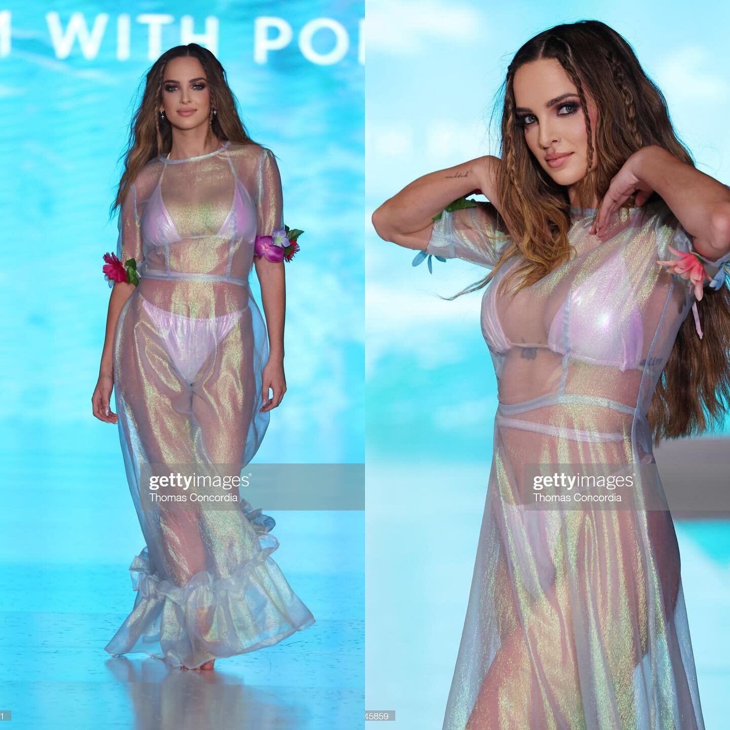 Felt like an absolute princess. @miamiswimweekshows🤍

Designer: @swimwithpoppies 
Hair: @dafne_evangelista 
Makeup: @glowwithmilan 
Agency: @jl.modelmanagement @nymmg 
Photo by Thomas Concordia @gettyimages