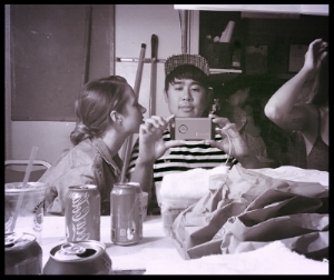 Backstage with Lisa Kitchens in Odysseus is Found Written by Moses Villarama | Directed by Justin Yorio