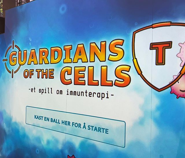 In the &ldquo;Guardians of the Cells&rdquo; game you kickstart the immune system, and then find the cancer cells that try to trick the body into thinking they are healthy. In the next level it&rsquo;s full-on battle against the cancer cells. #kreftfo