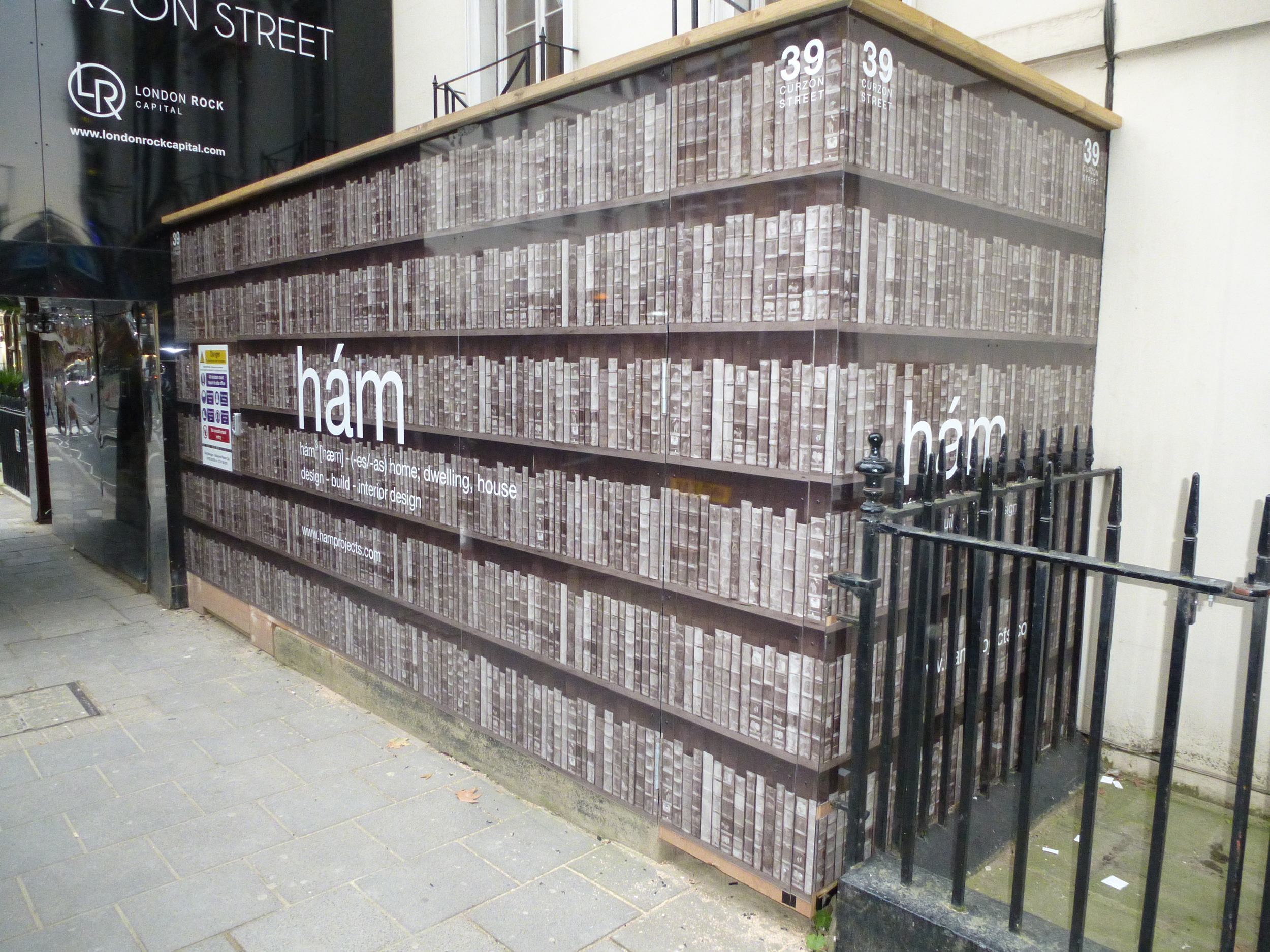 Hoarding Signage - Ham Interiors