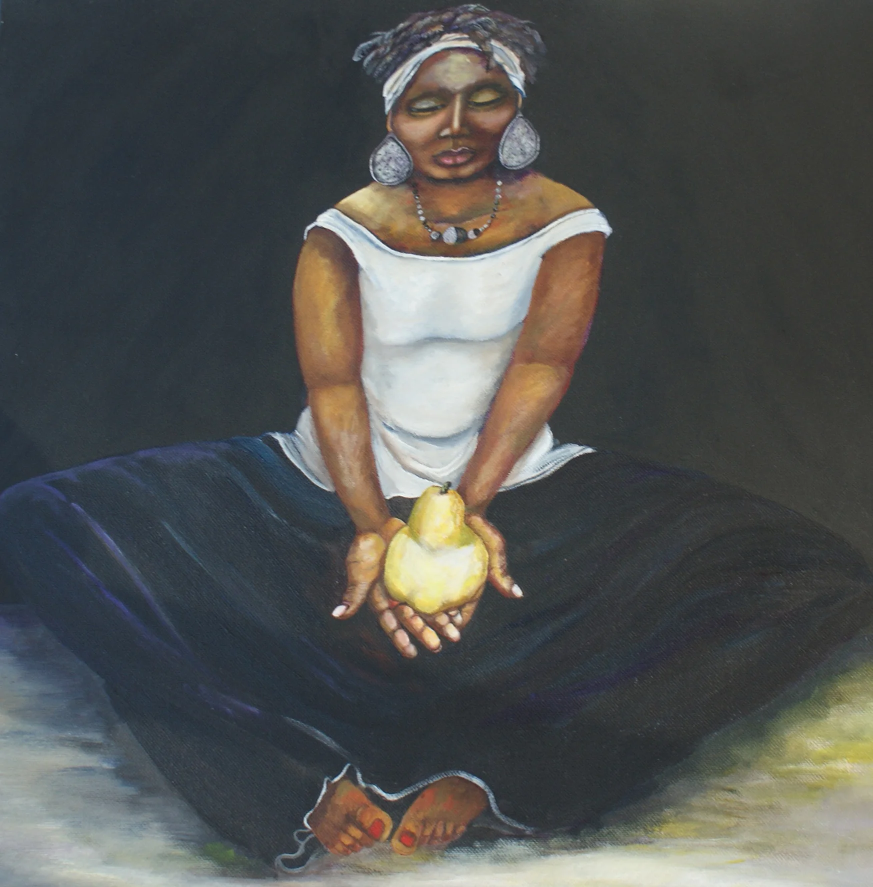 The Lady And The Pear