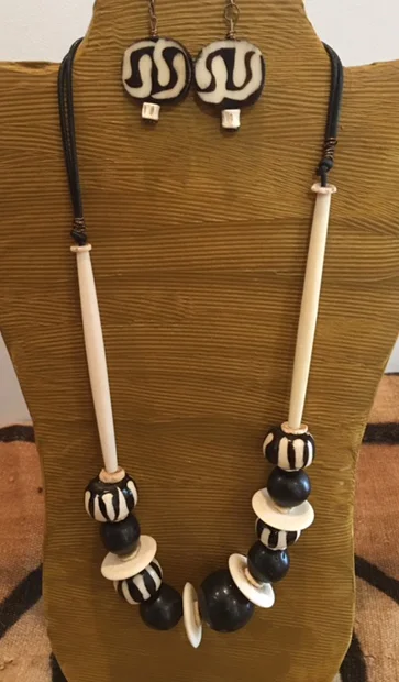 Necklace and Earrings