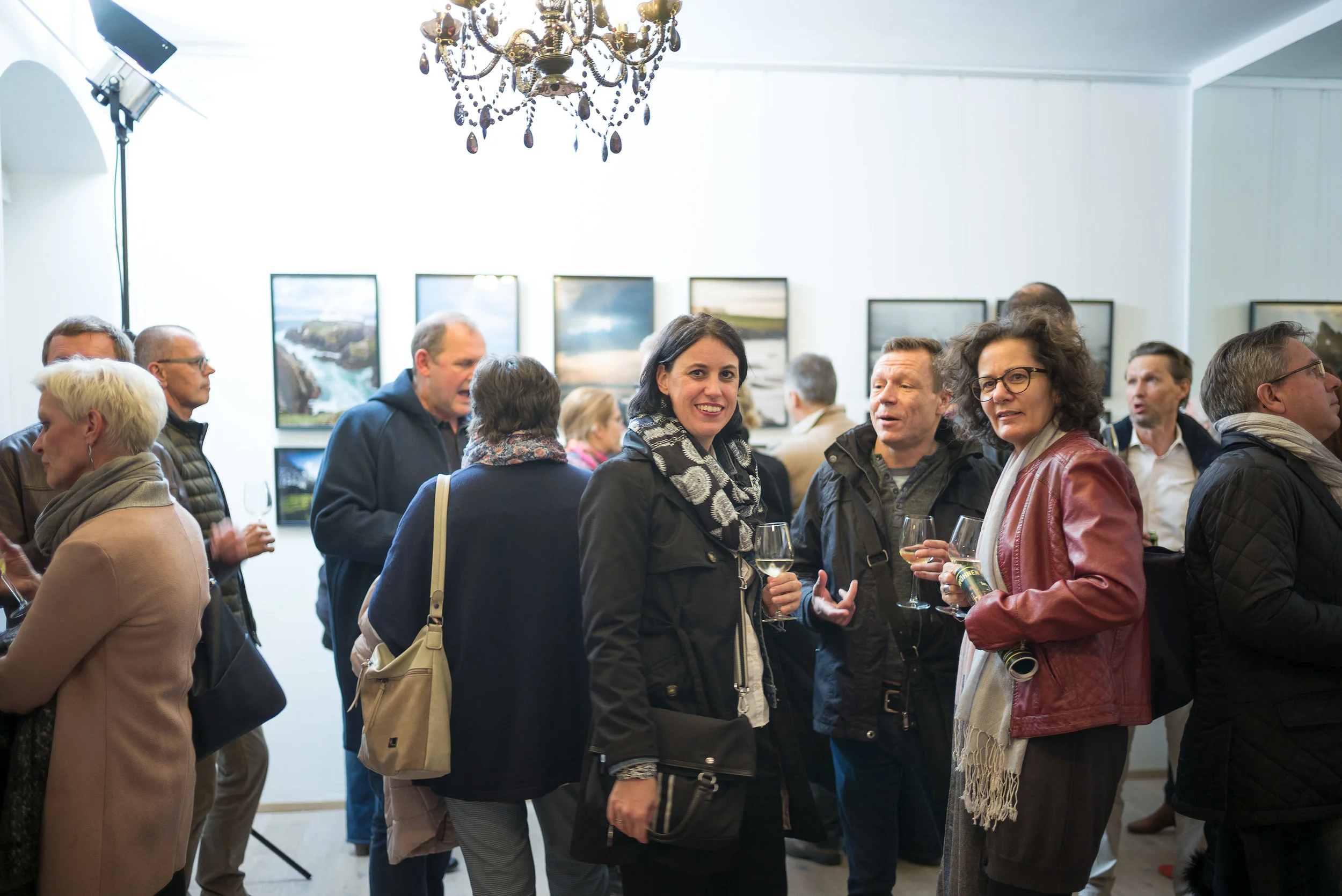 Vernissage Photo Storm Camp Ireland - Galerie LIK Vienna