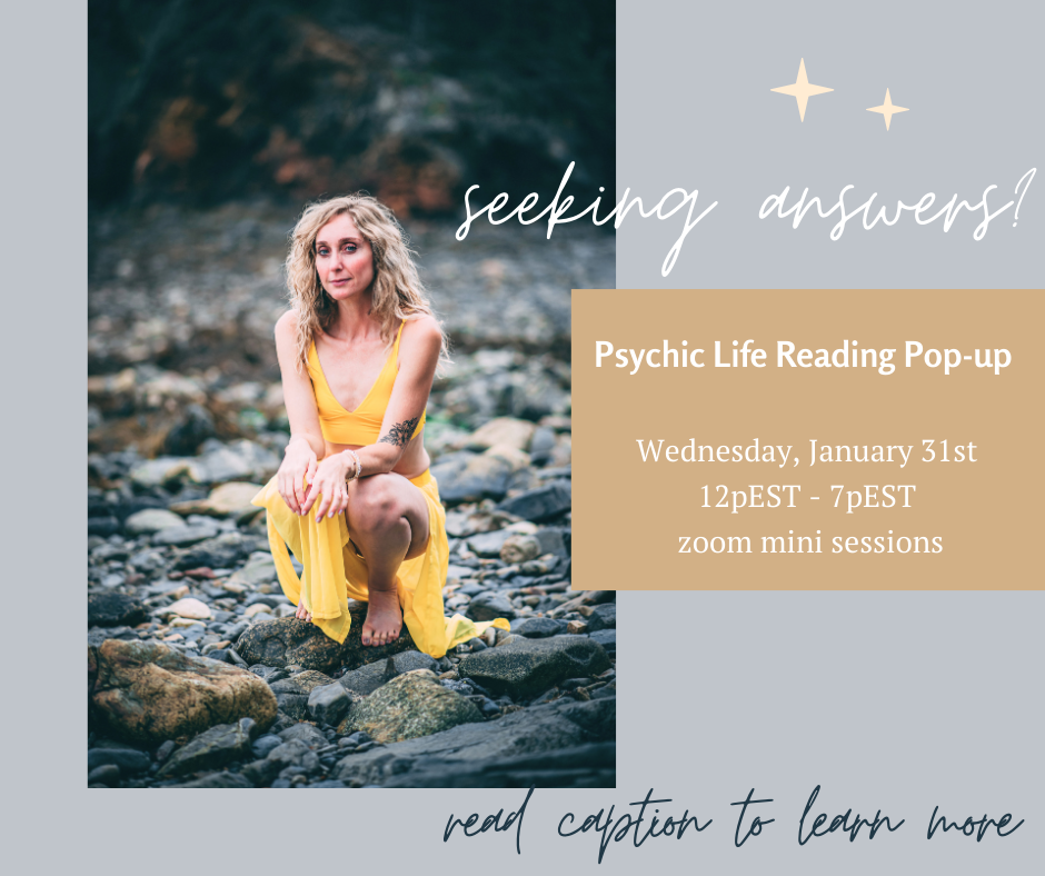 Psychic Life Reading Pop-up