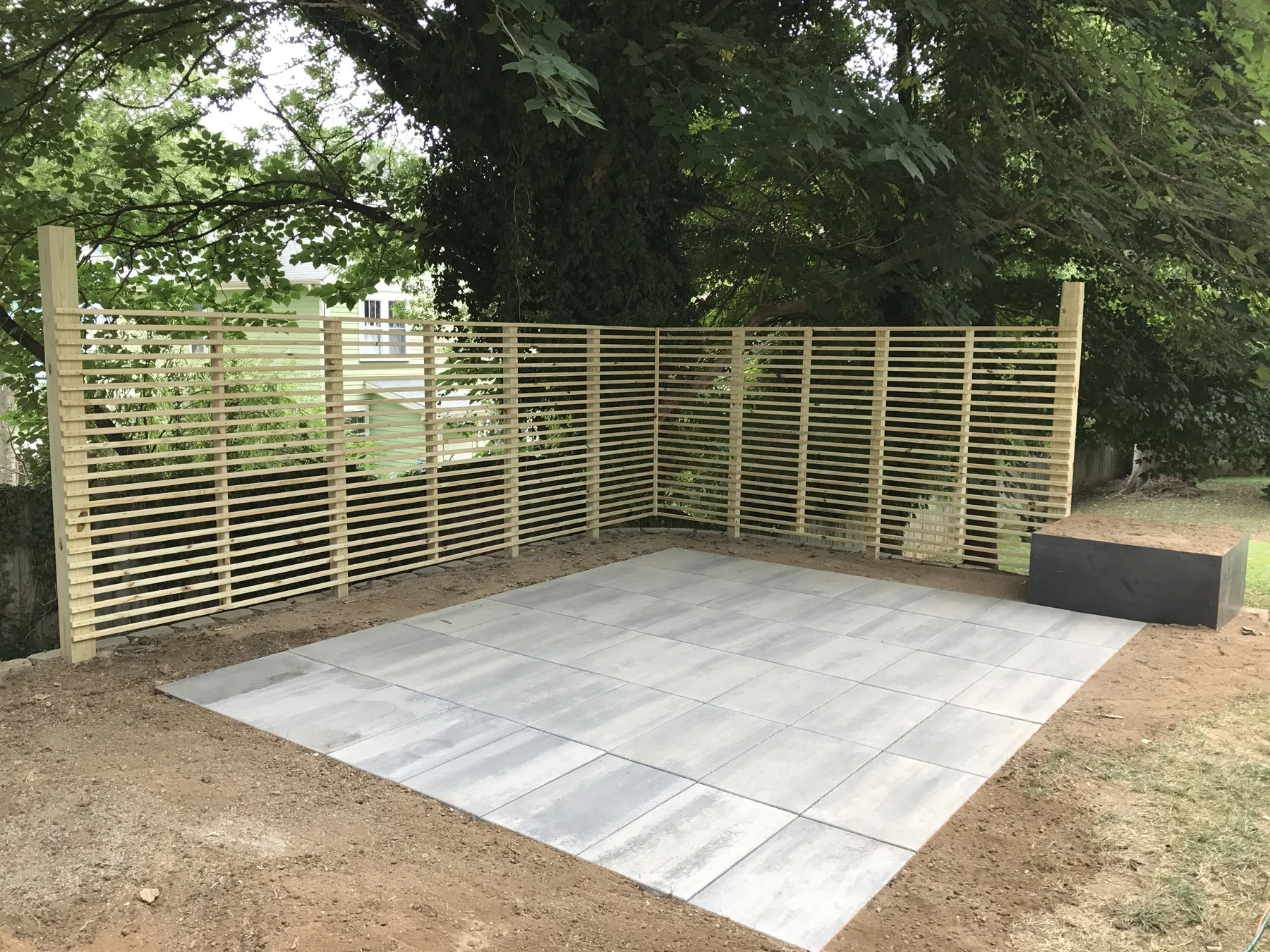 cooke street PATIO + FENCE