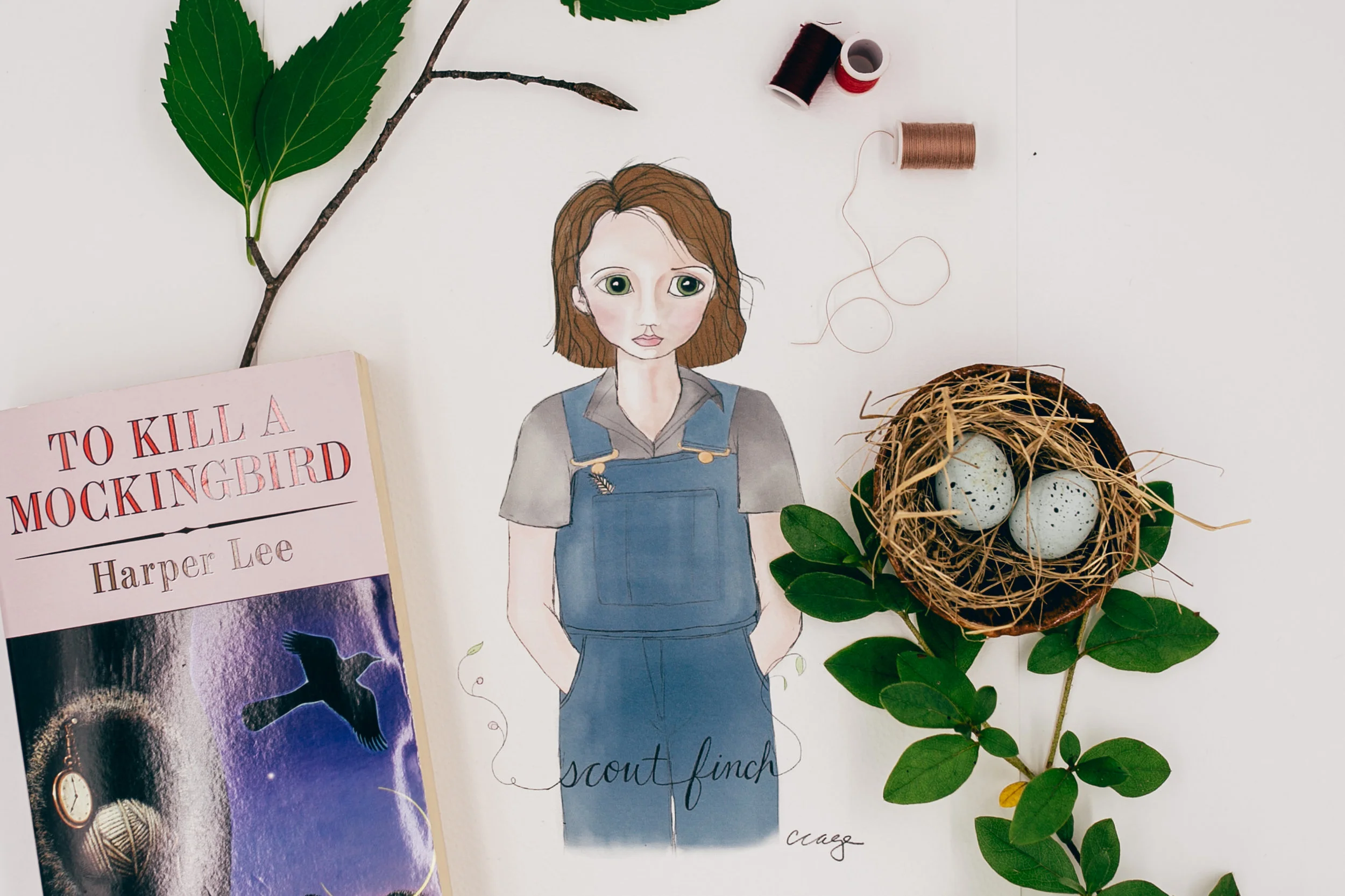 Kinship Collection Art Print - Scout Finch