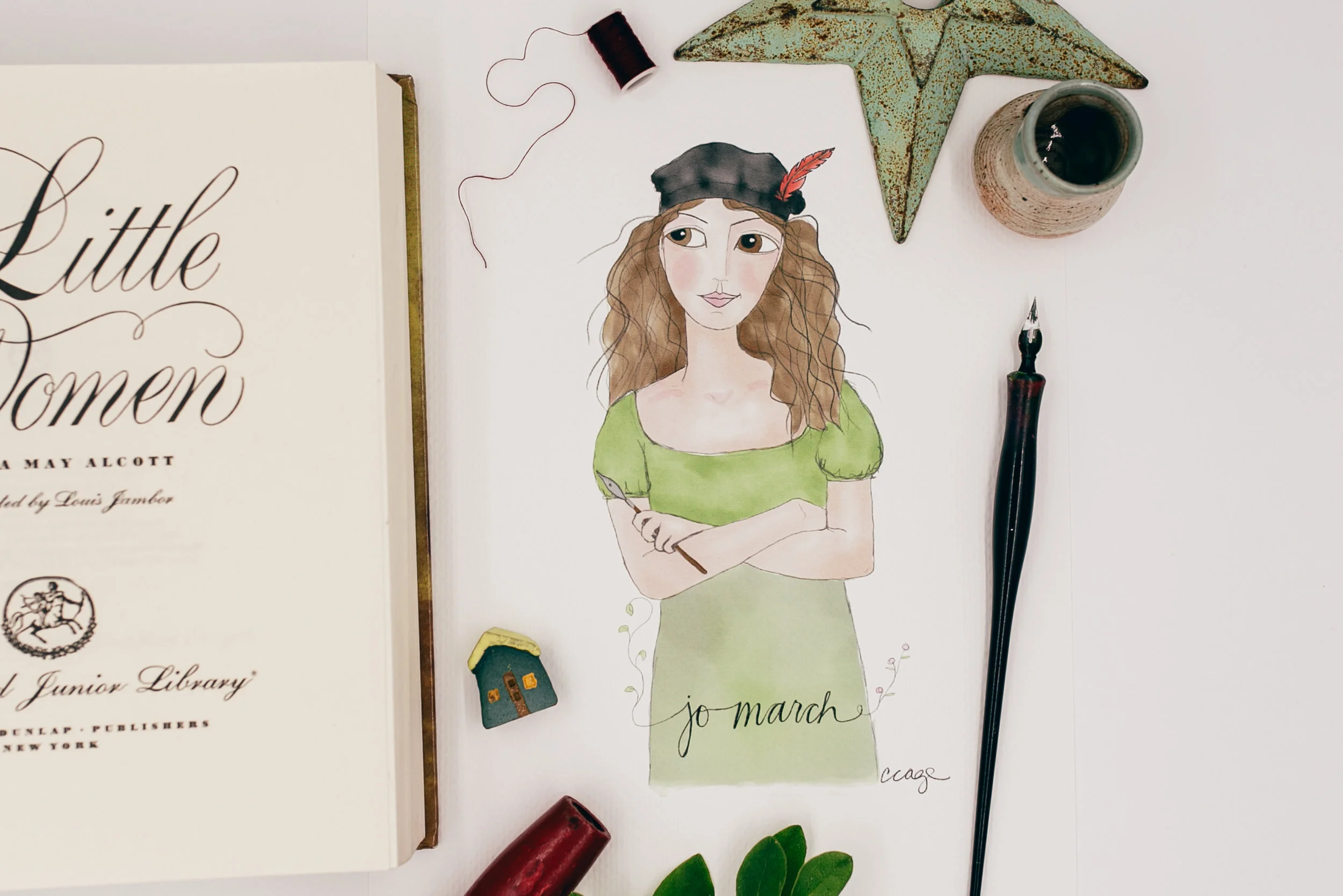 Kinship Collection Art Print - Jo March
