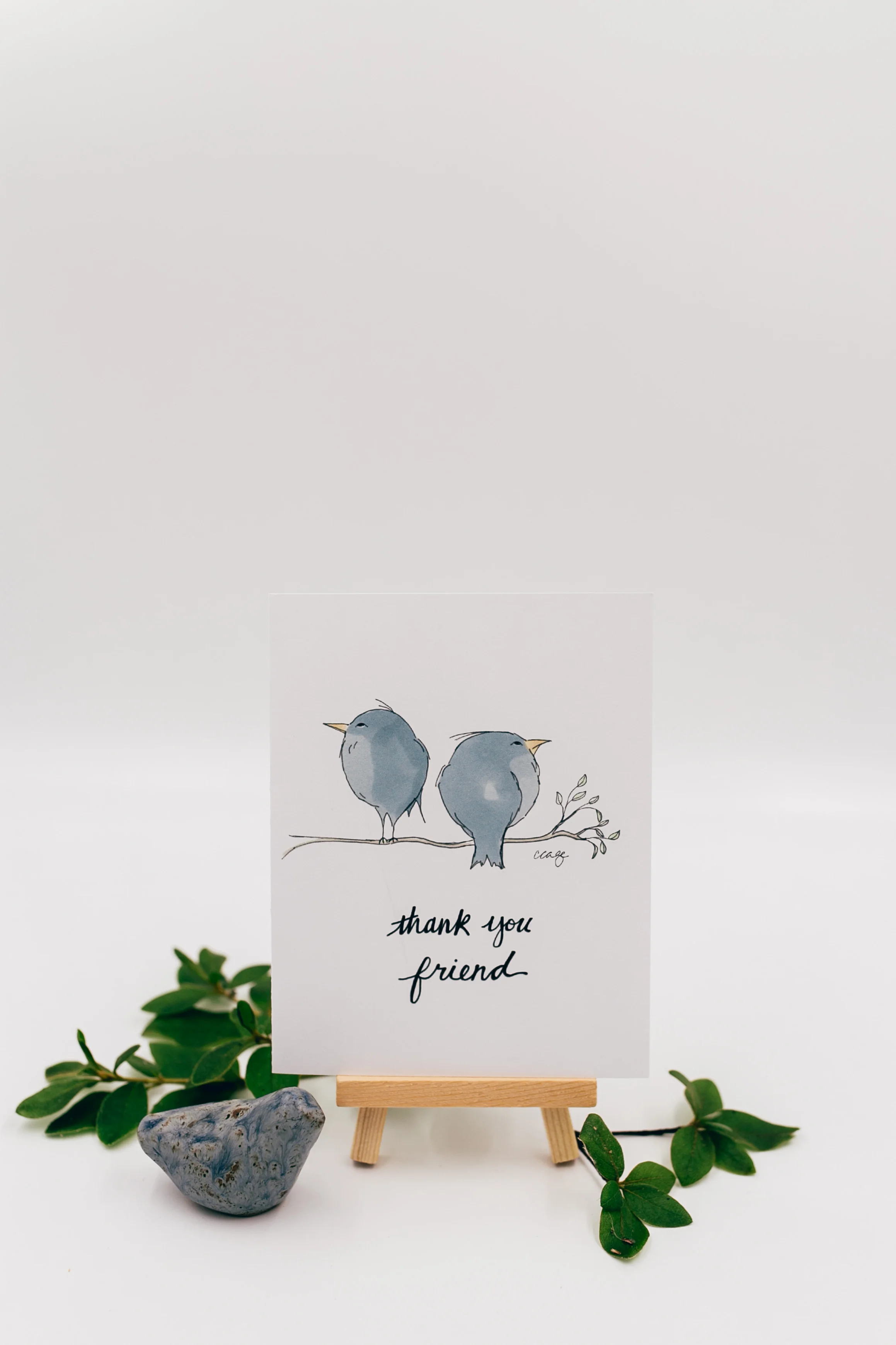 Birds of a Feather Collection Notecard