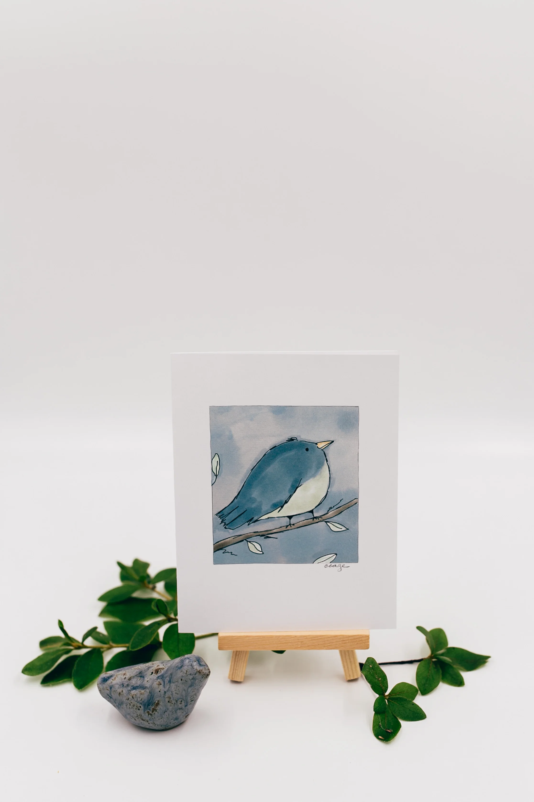 Birds of a Feather Collection Notecard